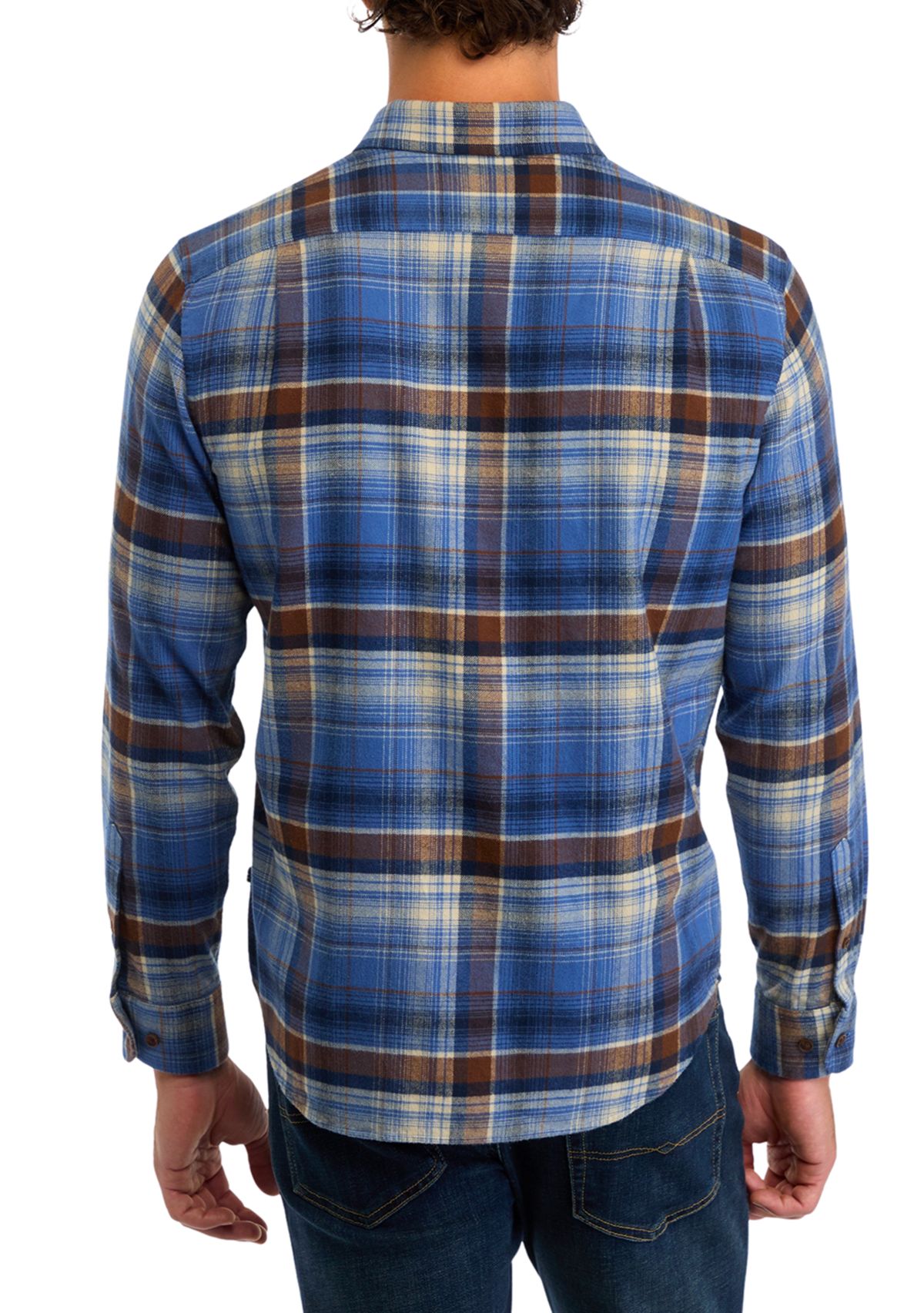 Sustainable Long Sleeve Flannel Shirt