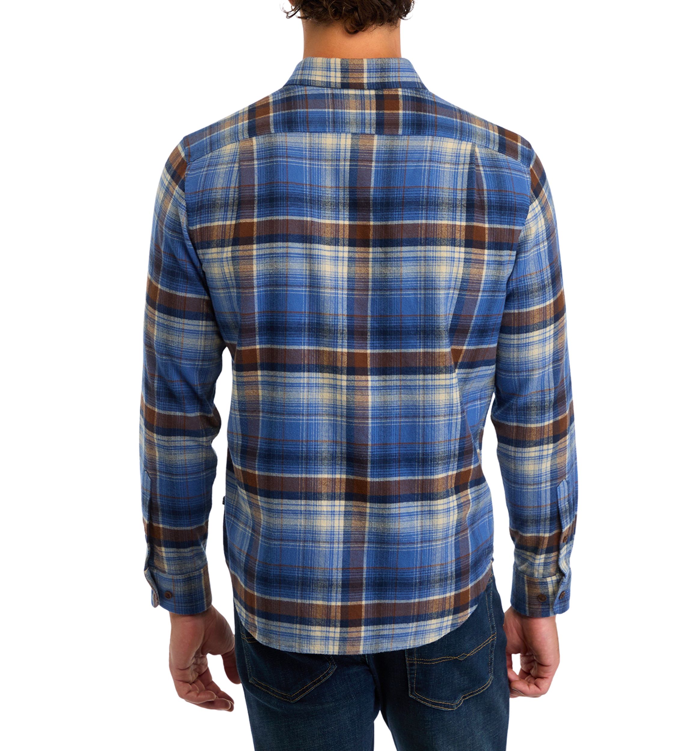Sustainable Long Sleeve Flannel Shirt