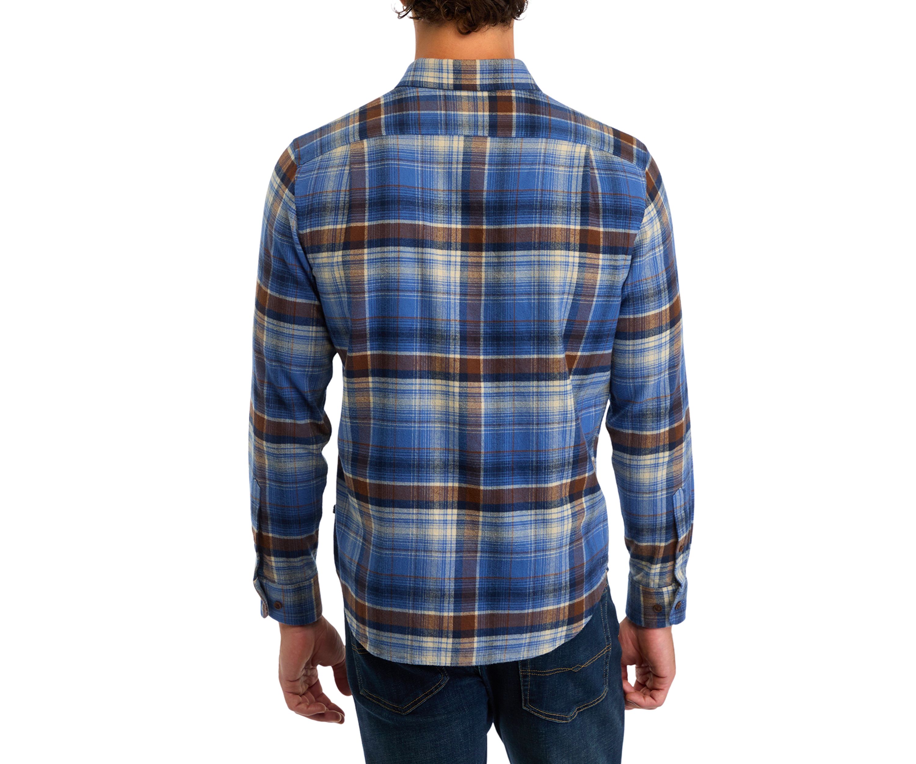 Sustainable Long Sleeve Flannel Shirt