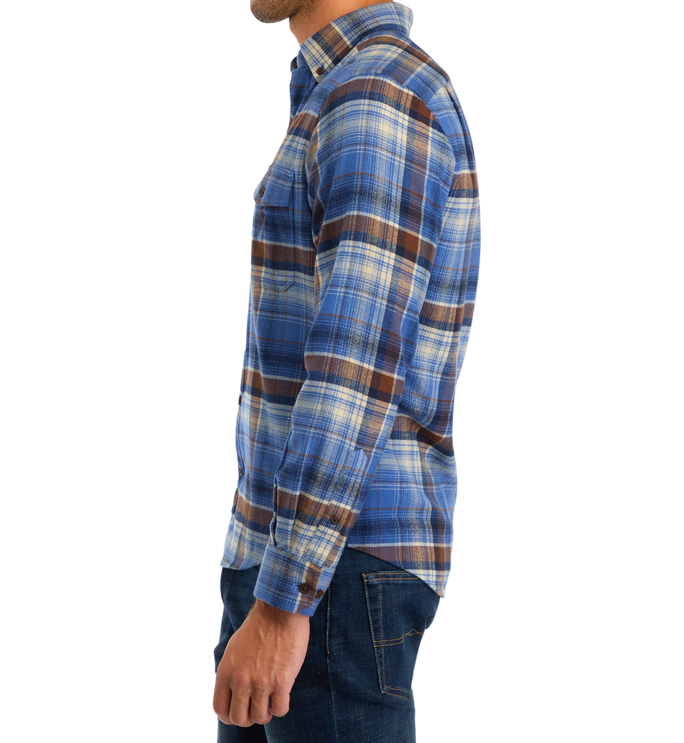 Sustainable Long Sleeve Flannel Shirt
