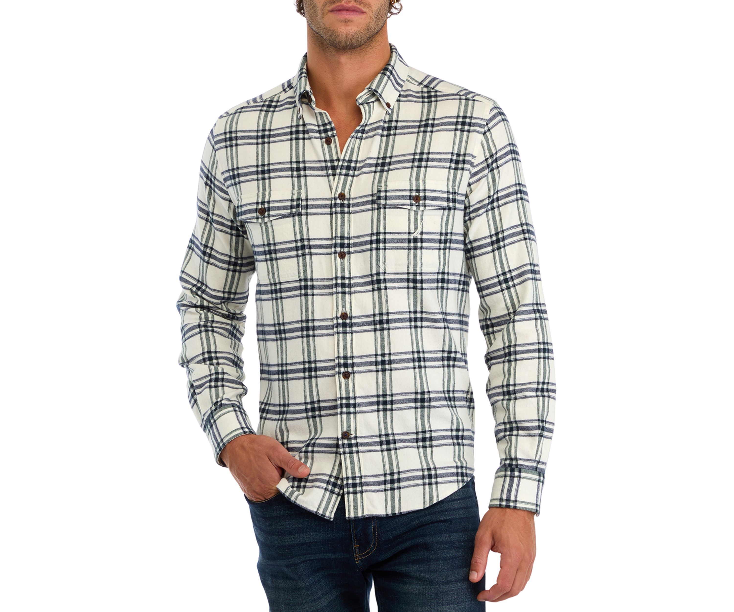 Sustainable Long Sleeve Flannel Shirt