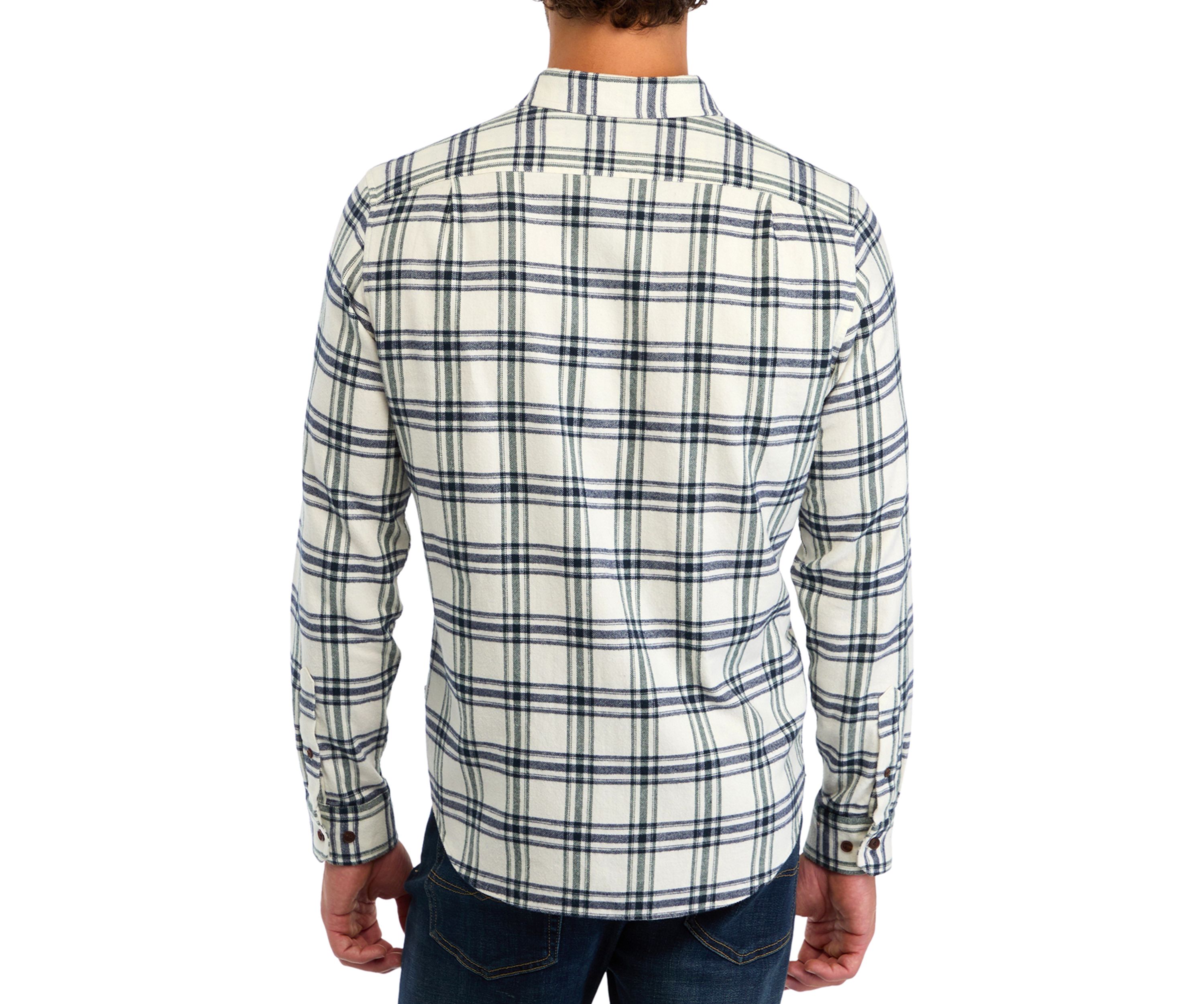 Sustainable Long Sleeve Flannel Shirt
