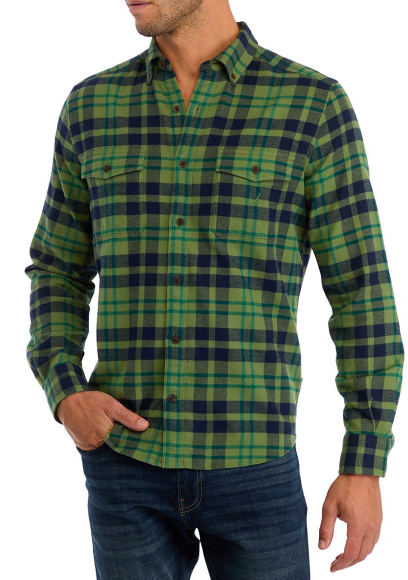 Sustainable Long Sleeve Flannel Shirt