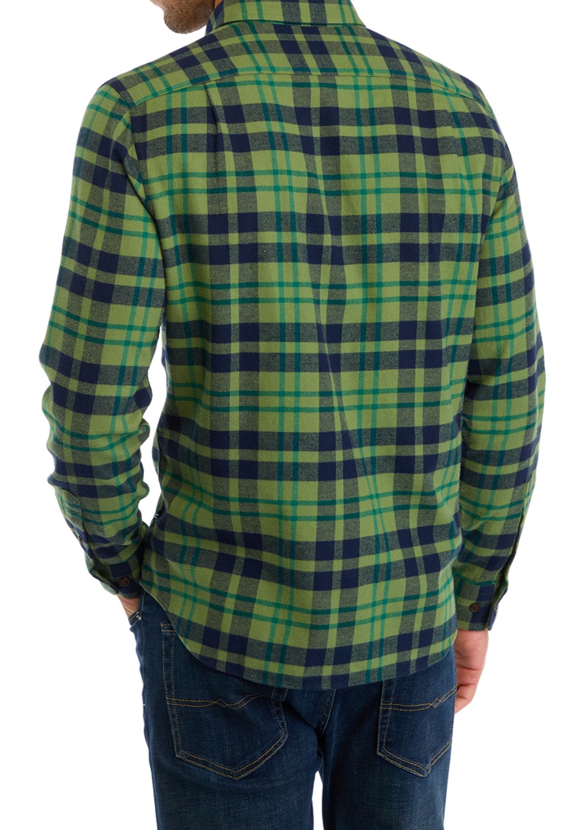 Sustainable Long Sleeve Flannel Shirt