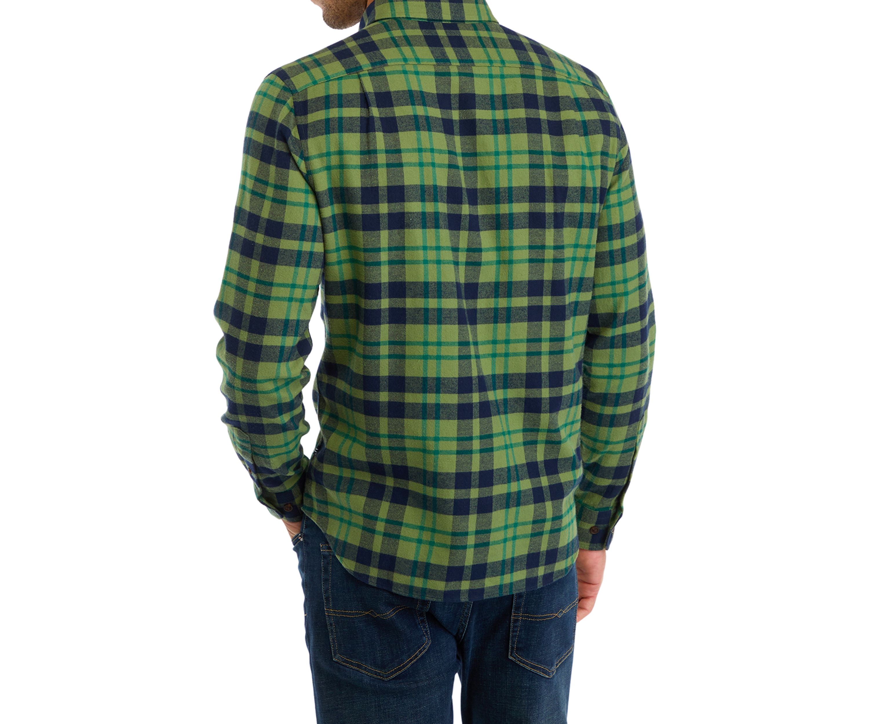 Sustainable Long Sleeve Flannel Shirt