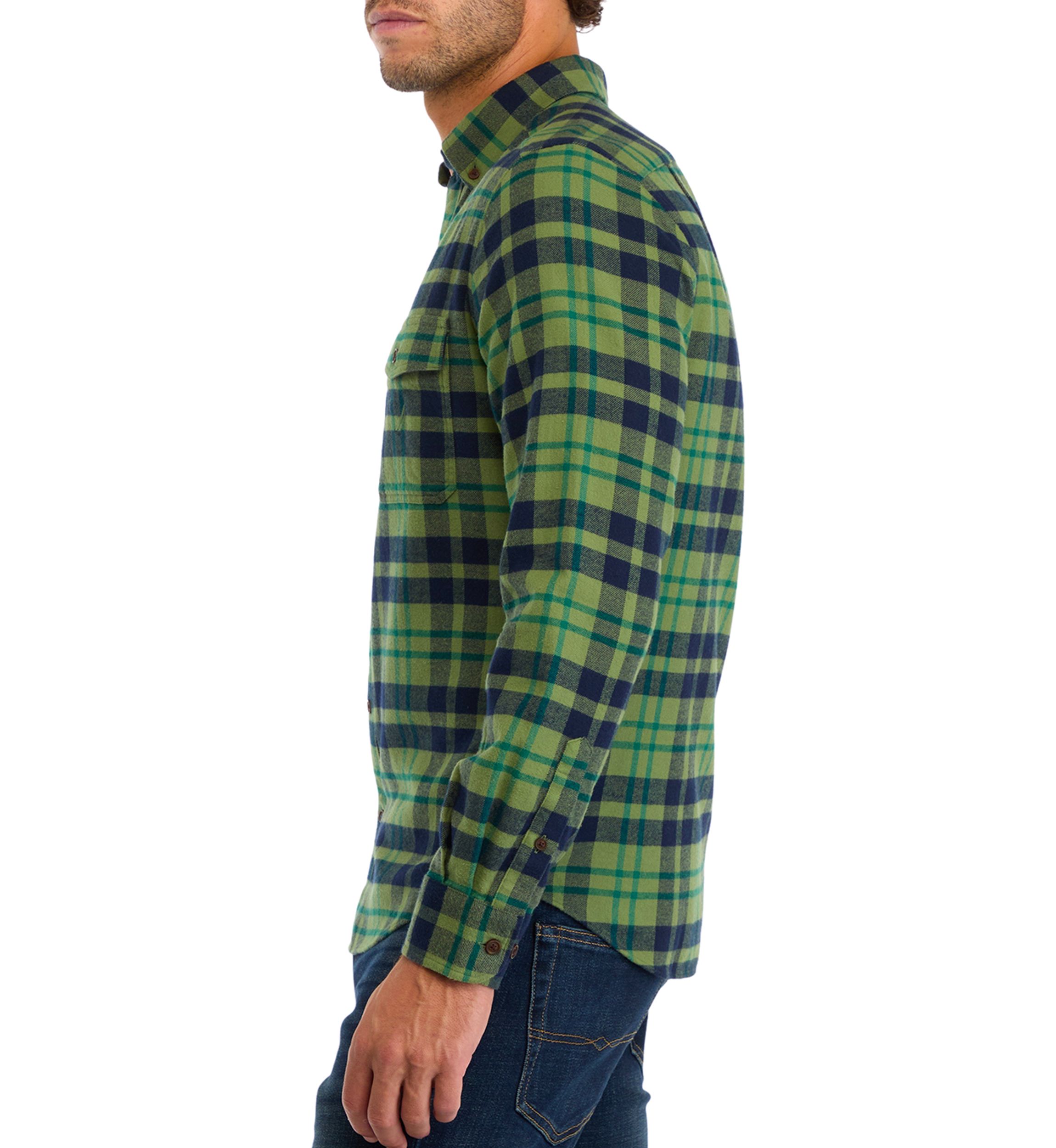 Sustainable Long Sleeve Flannel Shirt