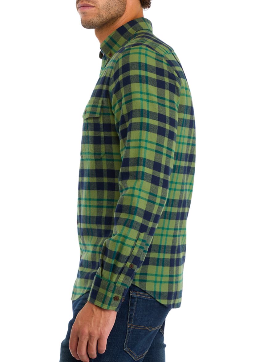 Sustainable Long Sleeve Flannel Shirt