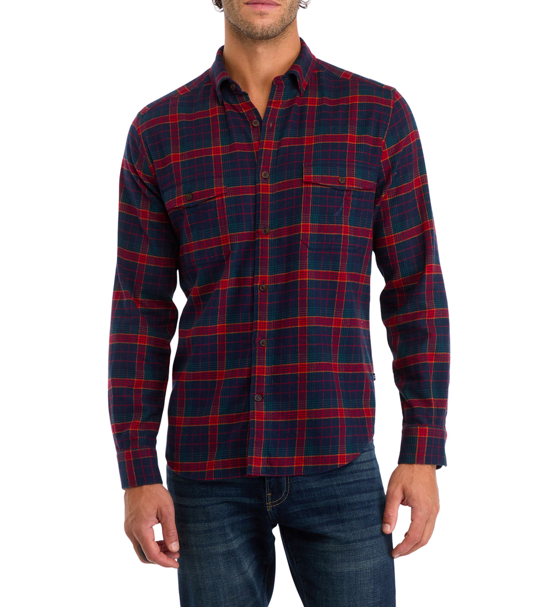 Sustainable Long Sleeve Flannel Shirt