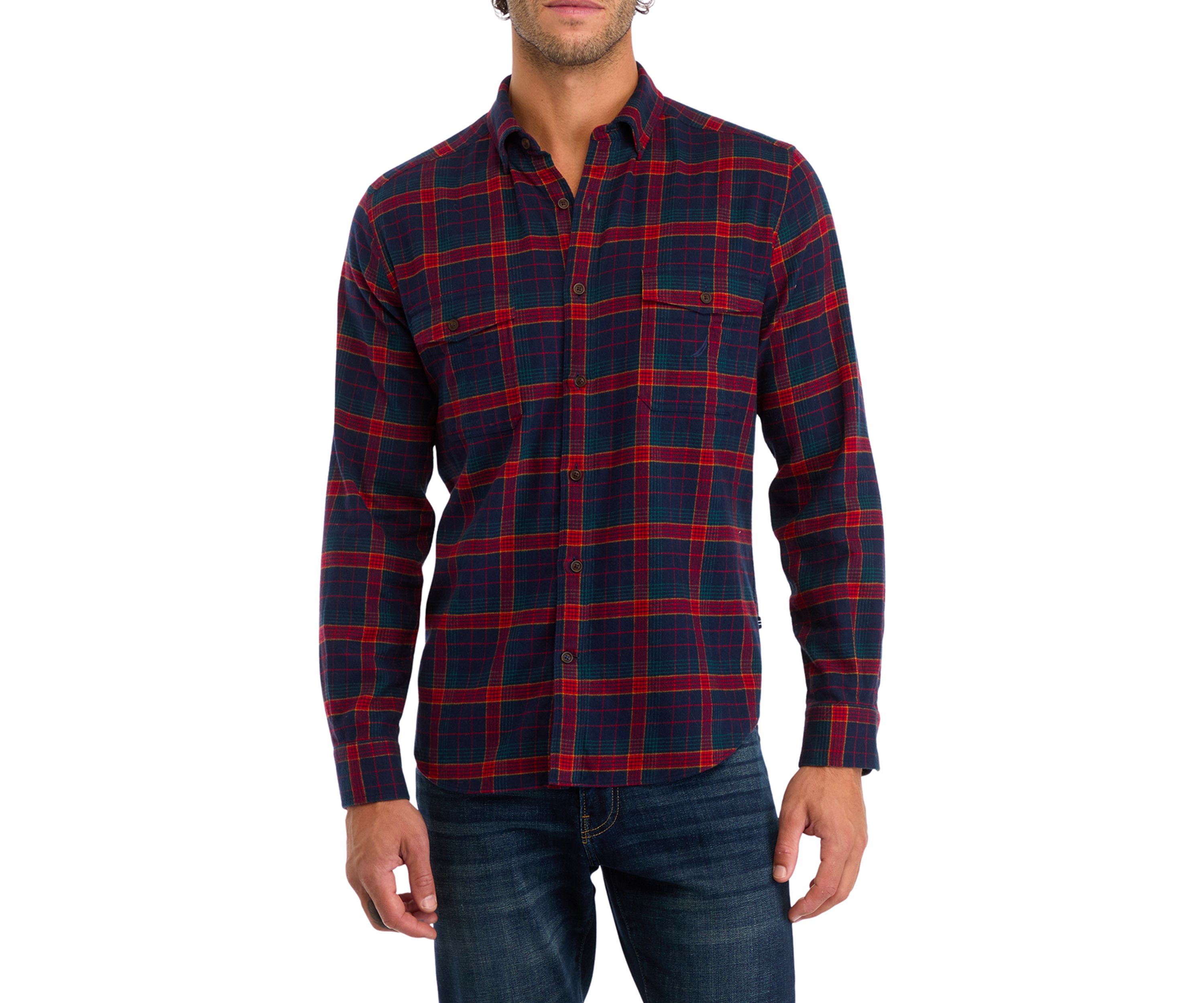 Sustainable Long Sleeve Flannel Shirt