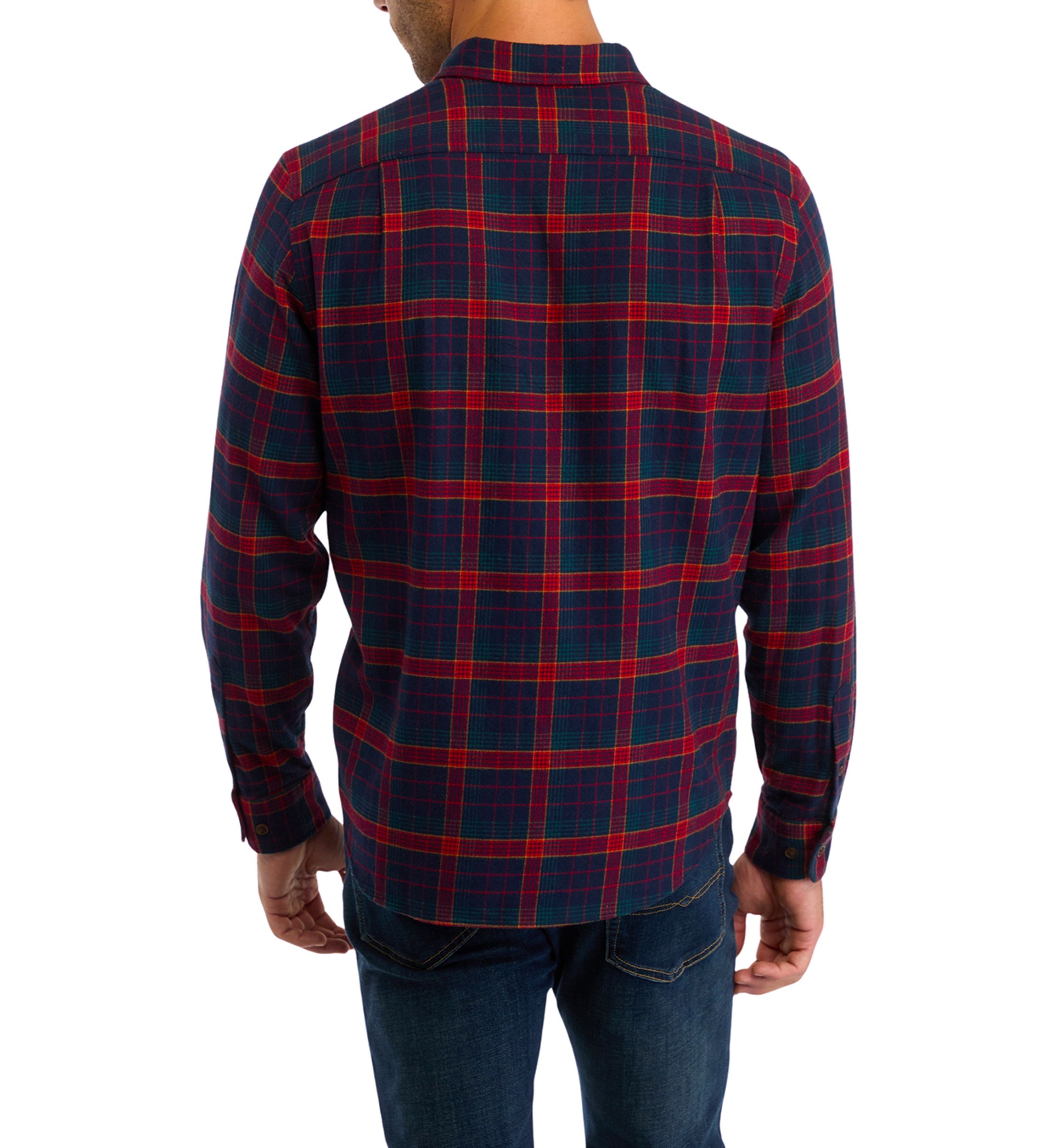 Sustainable Long Sleeve Flannel Shirt