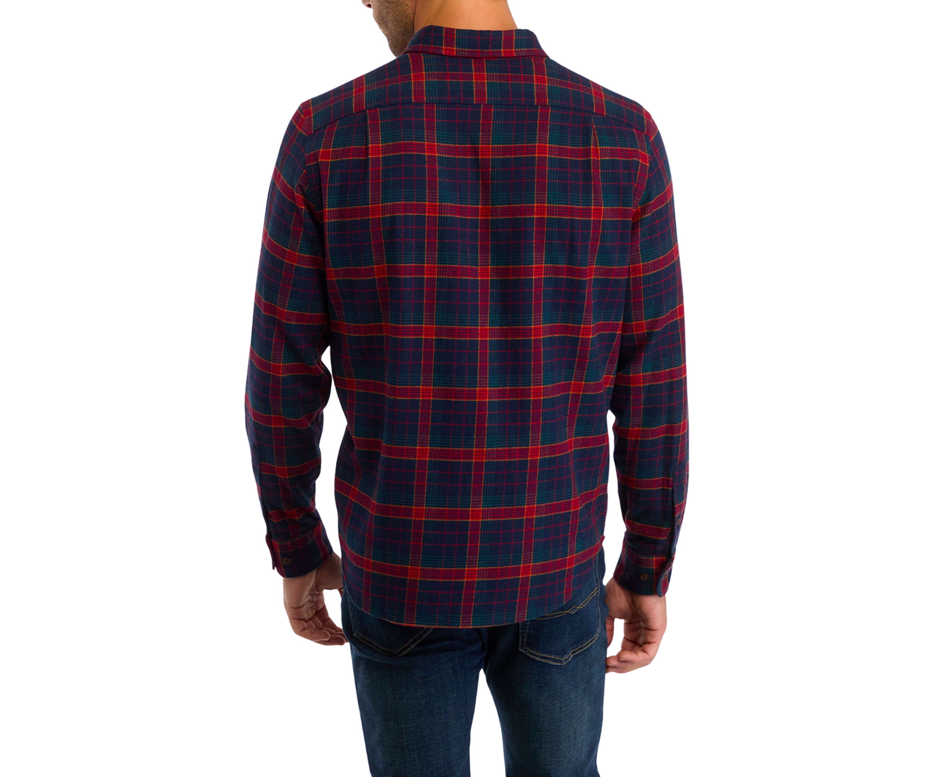 Sustainable Long Sleeve Flannel Shirt