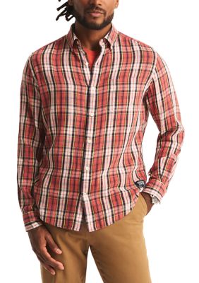 Nautica Men's Plaid Shirt, 2XL