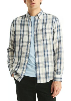 Nautica Men's Plaid Shirt, 2XL