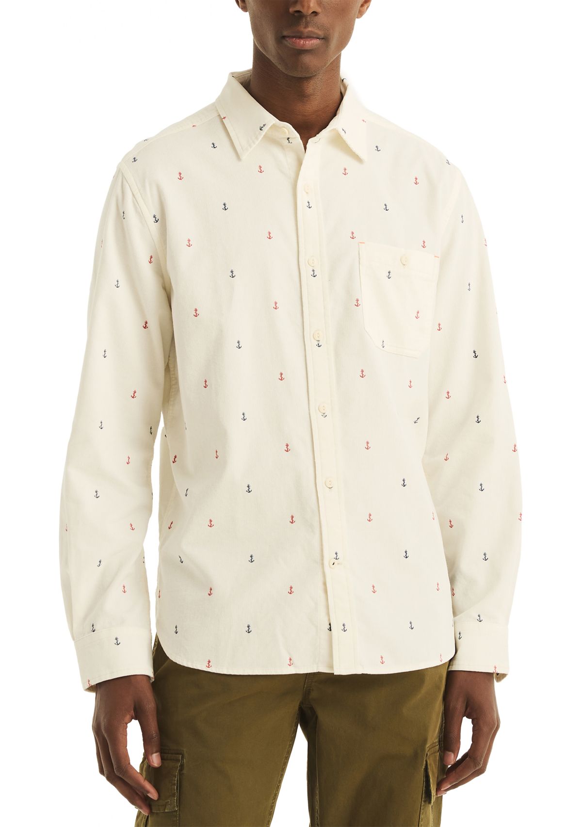 Corduroy Printed Shirt 