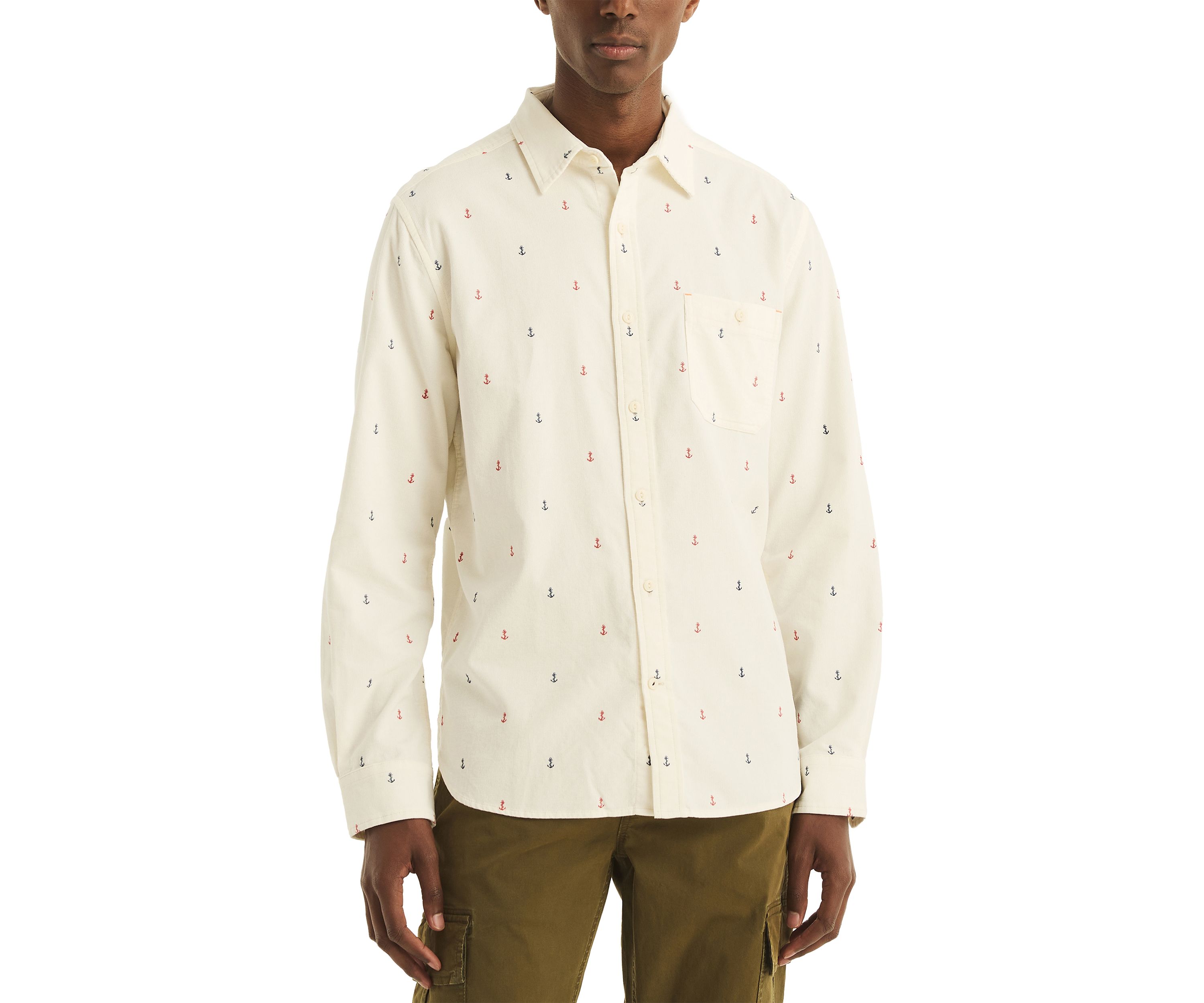Corduroy Printed Shirt 