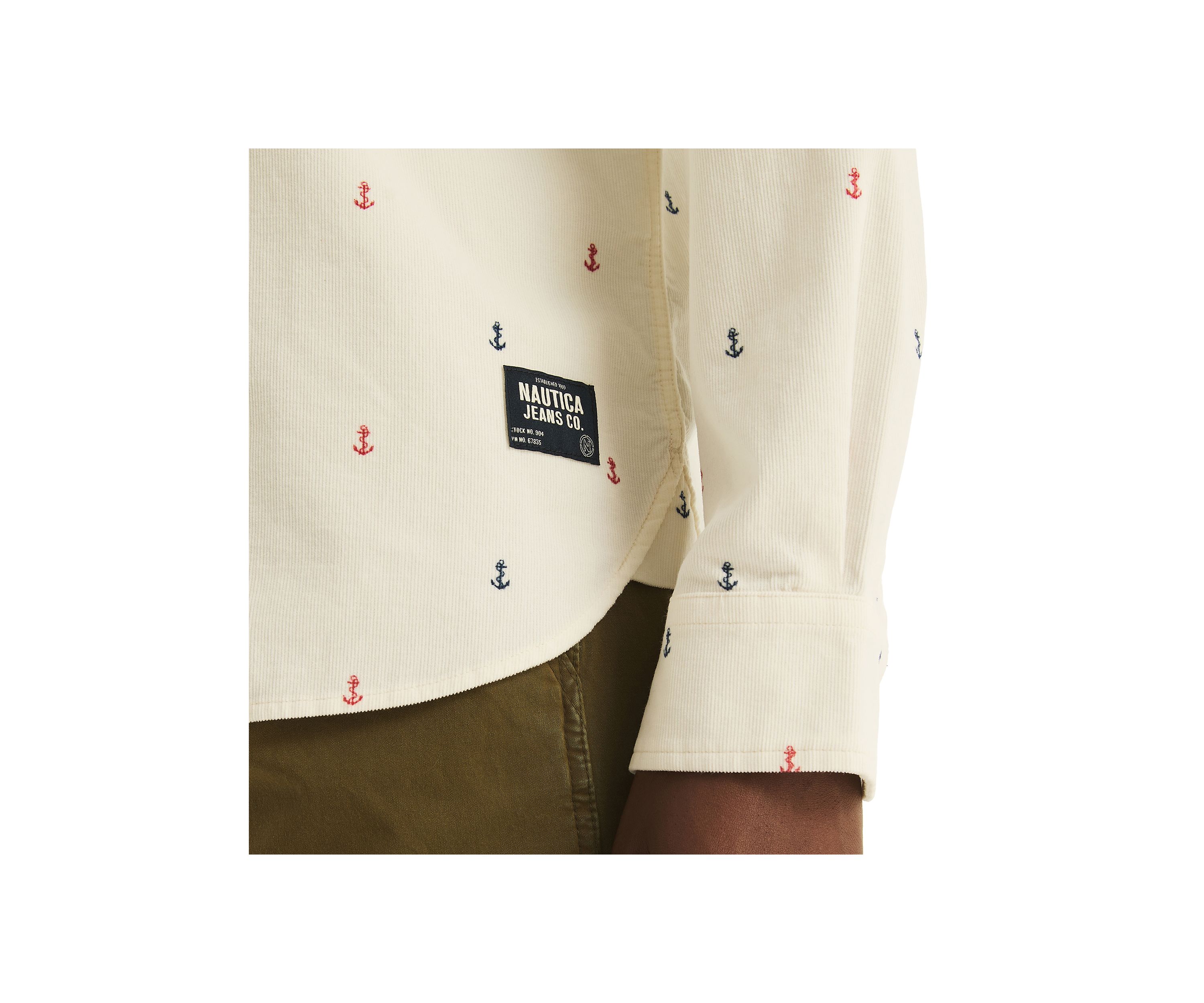 Corduroy Printed Shirt 