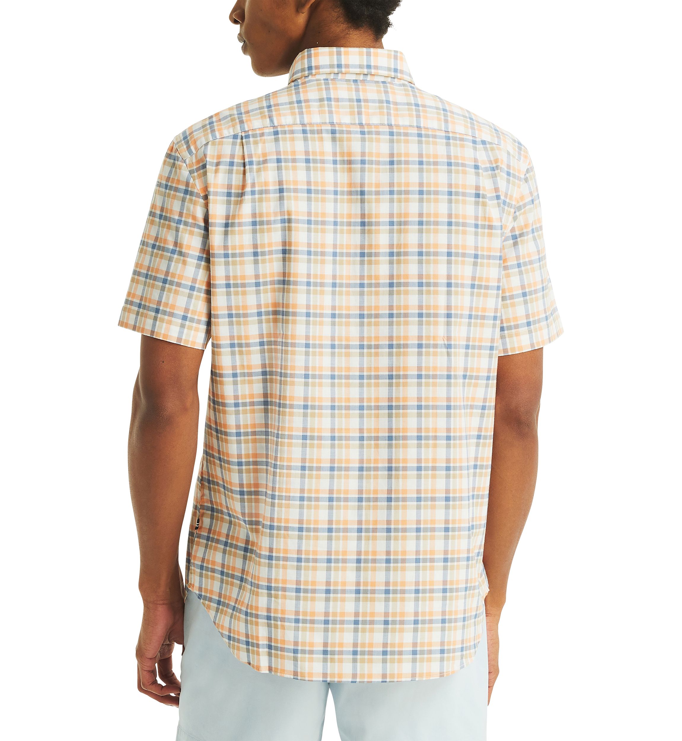 Plaid Short-Sleeve Shirt