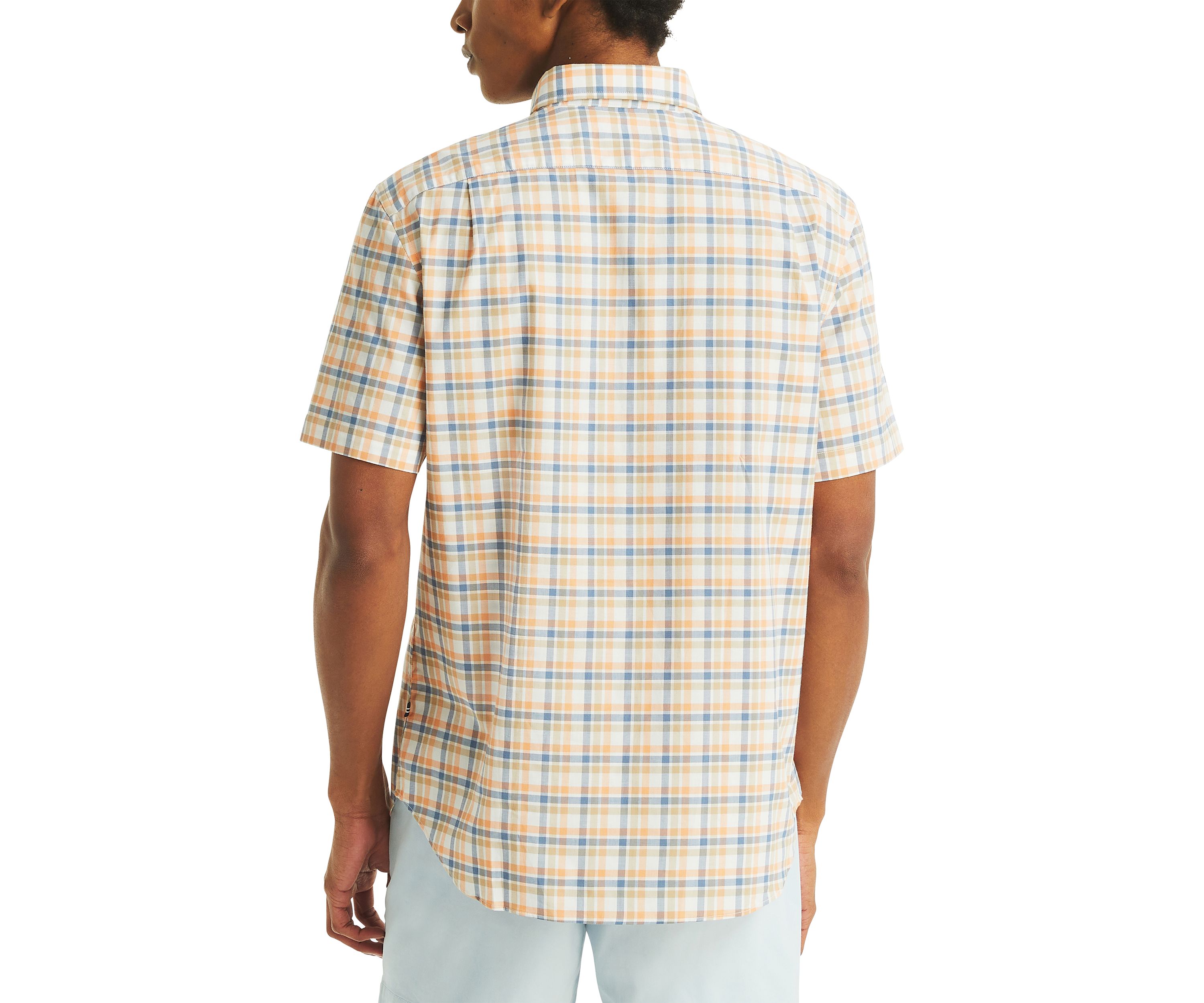 Plaid Short-Sleeve Shirt