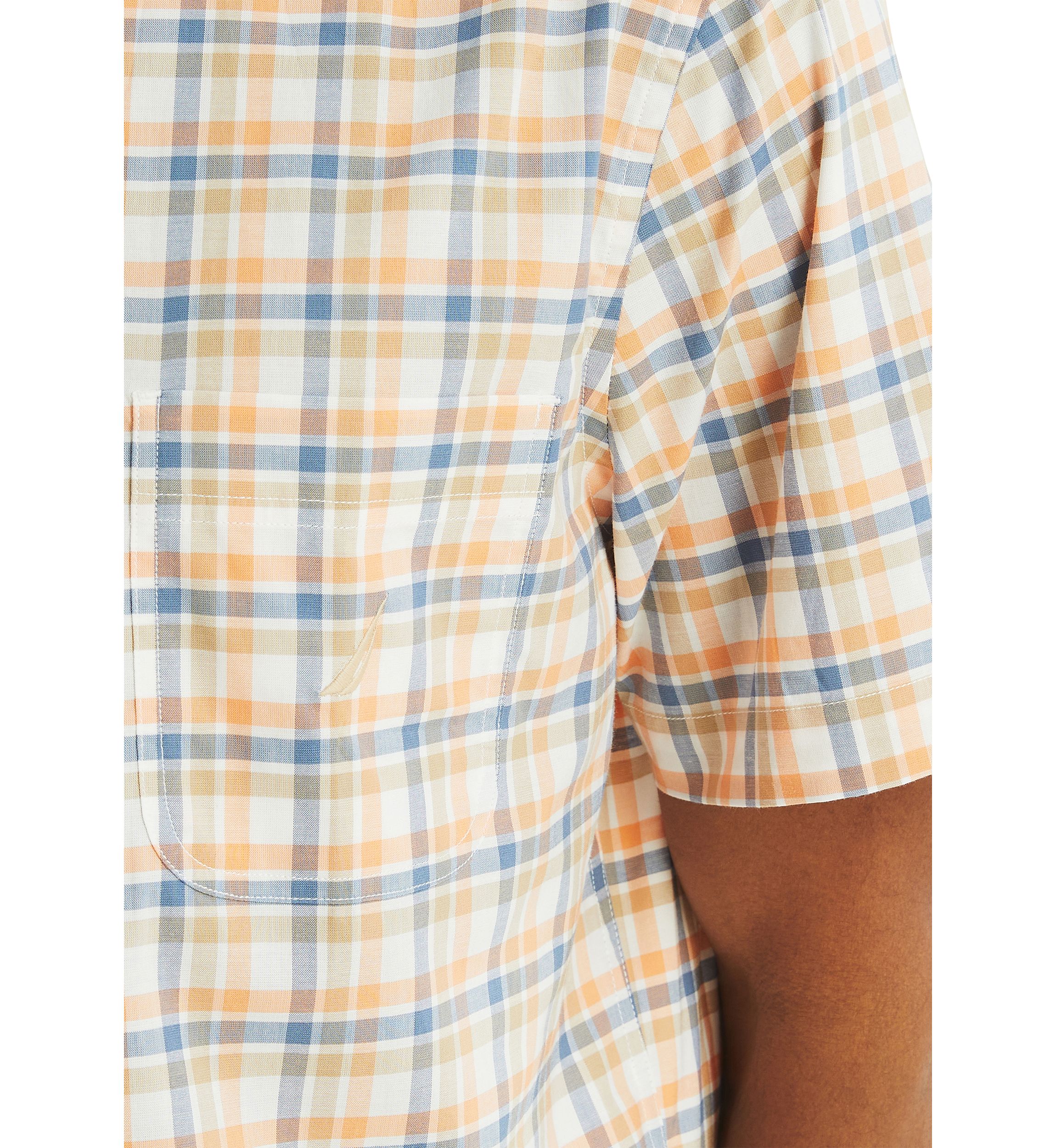 Plaid Short-Sleeve Shirt