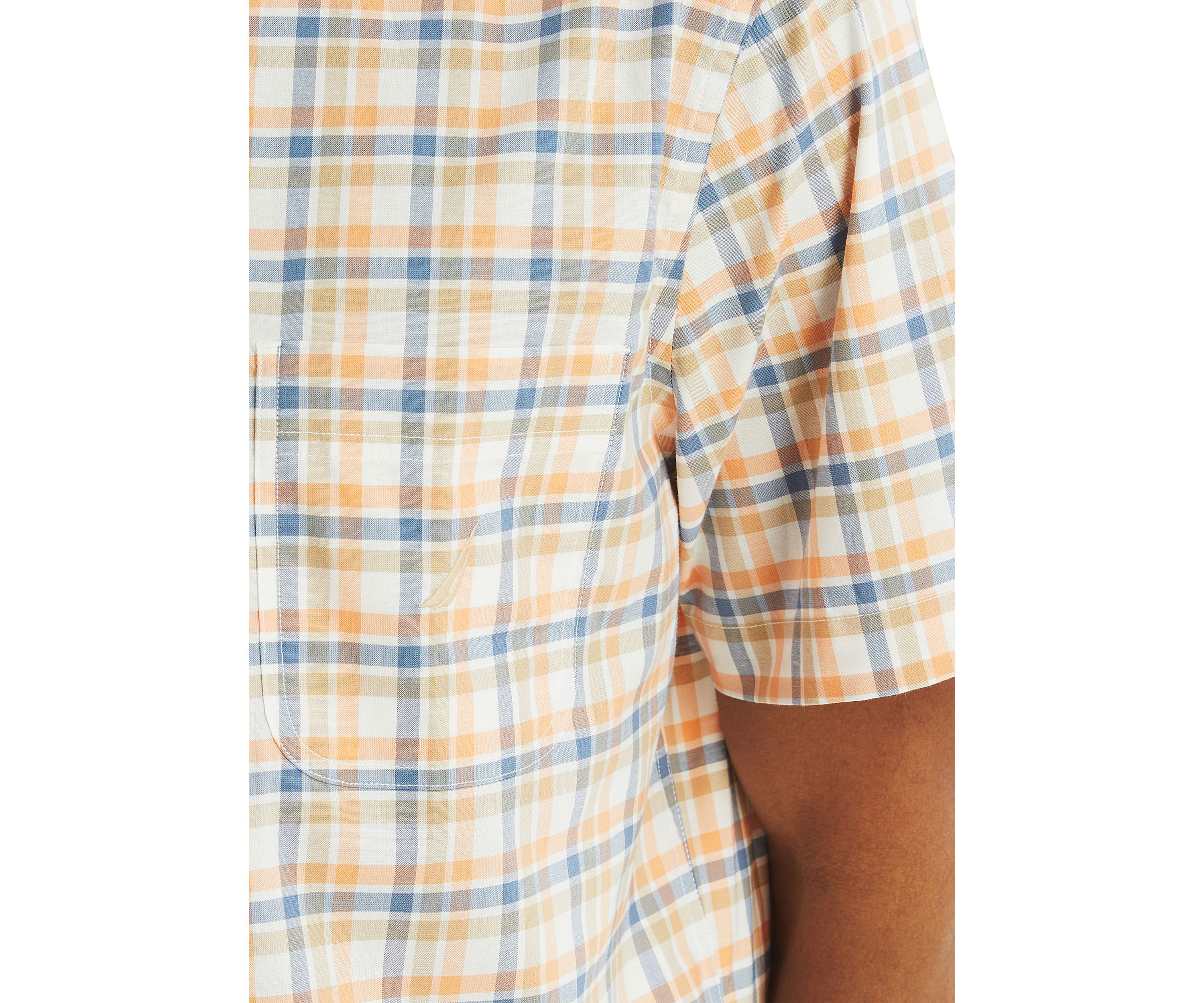 Plaid Short-Sleeve Shirt