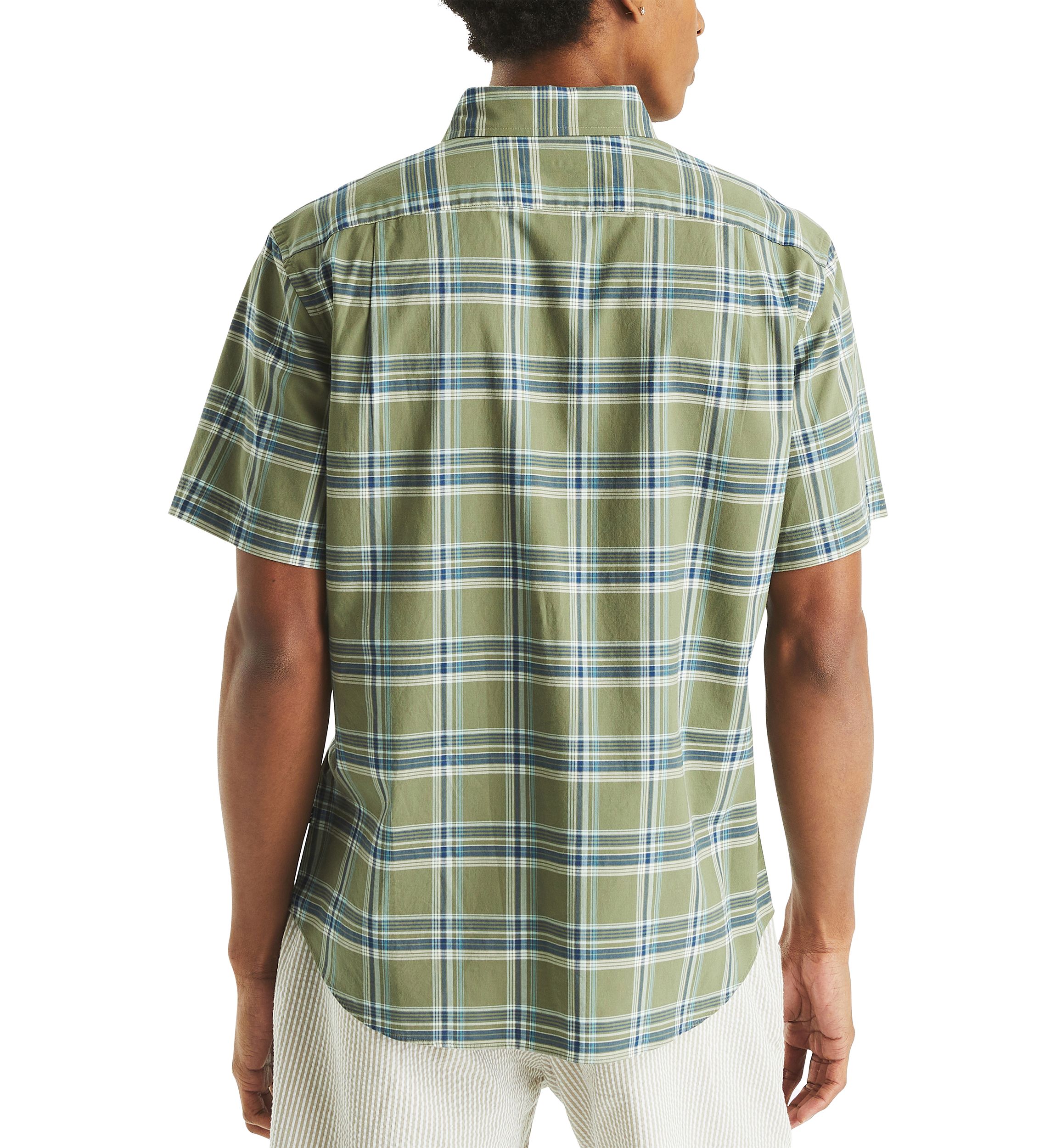 Plaid Short-Sleeve Shirt