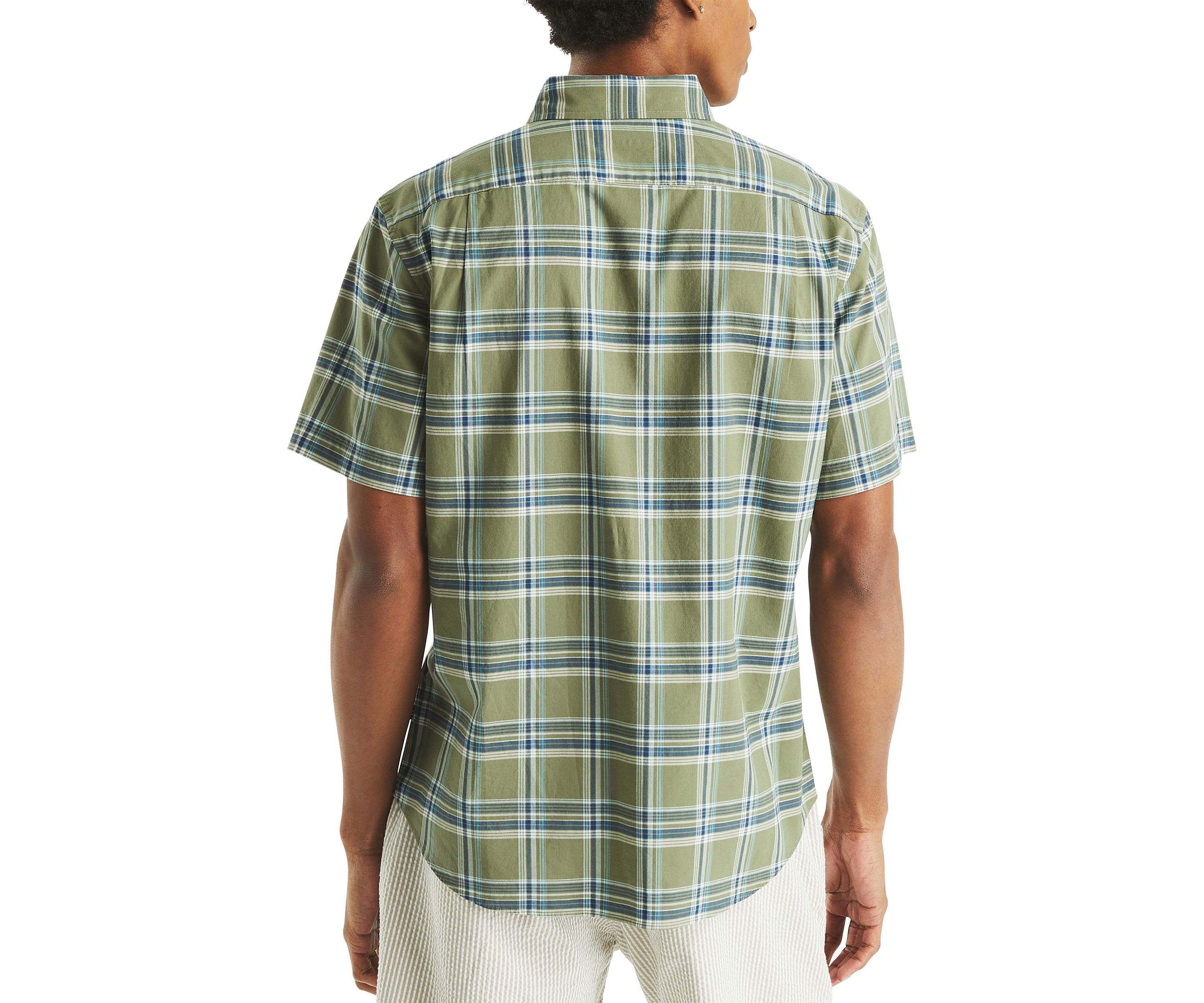 Plaid Short-Sleeve Shirt