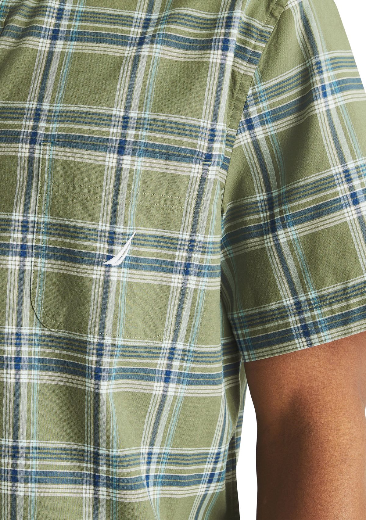 Plaid Short-Sleeve Shirt