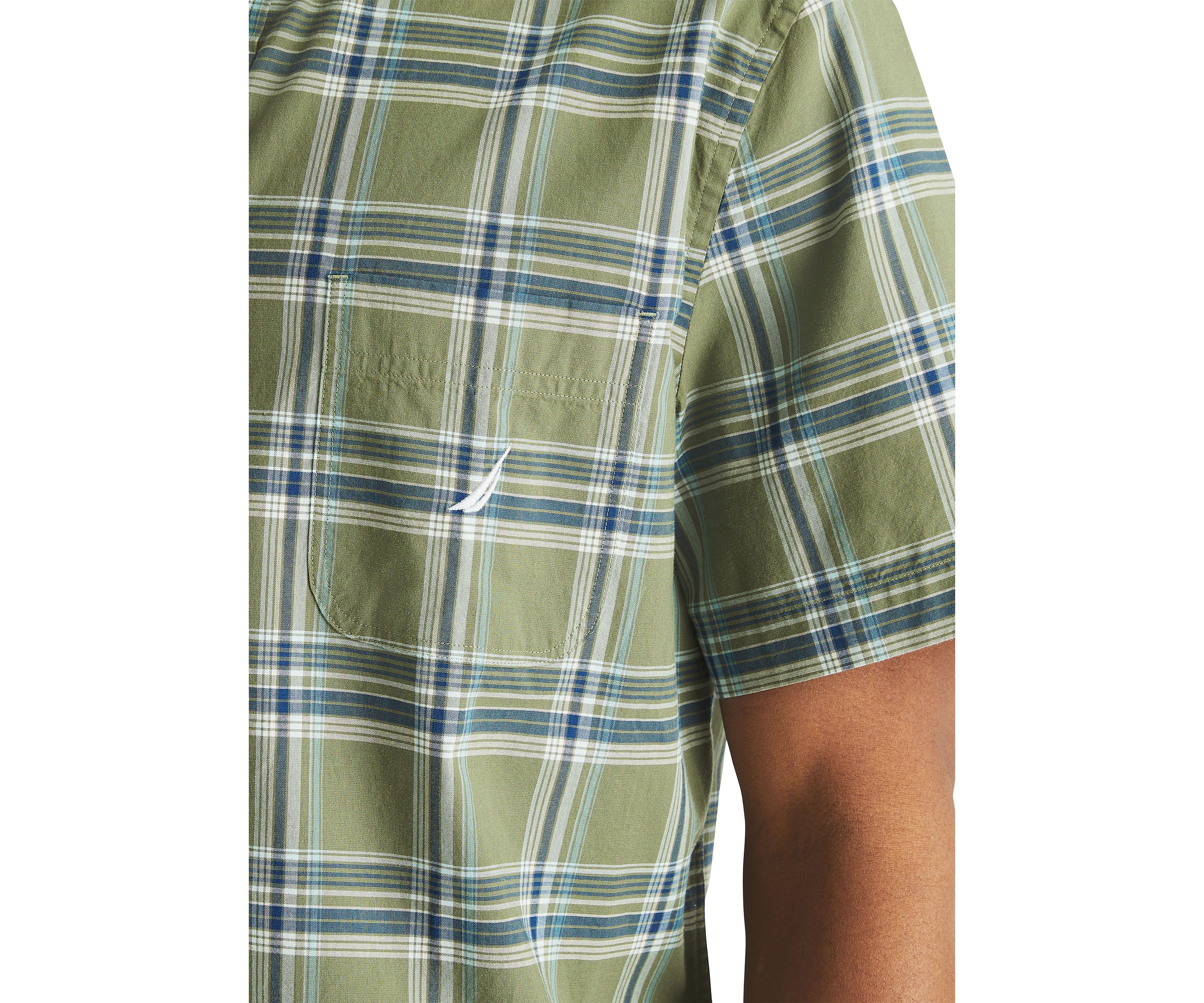 Plaid Short-Sleeve Shirt
