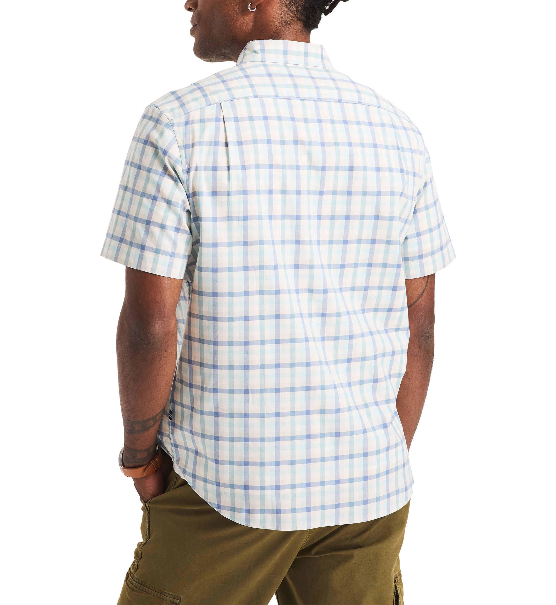 Plaid Short-Sleeve Shirt