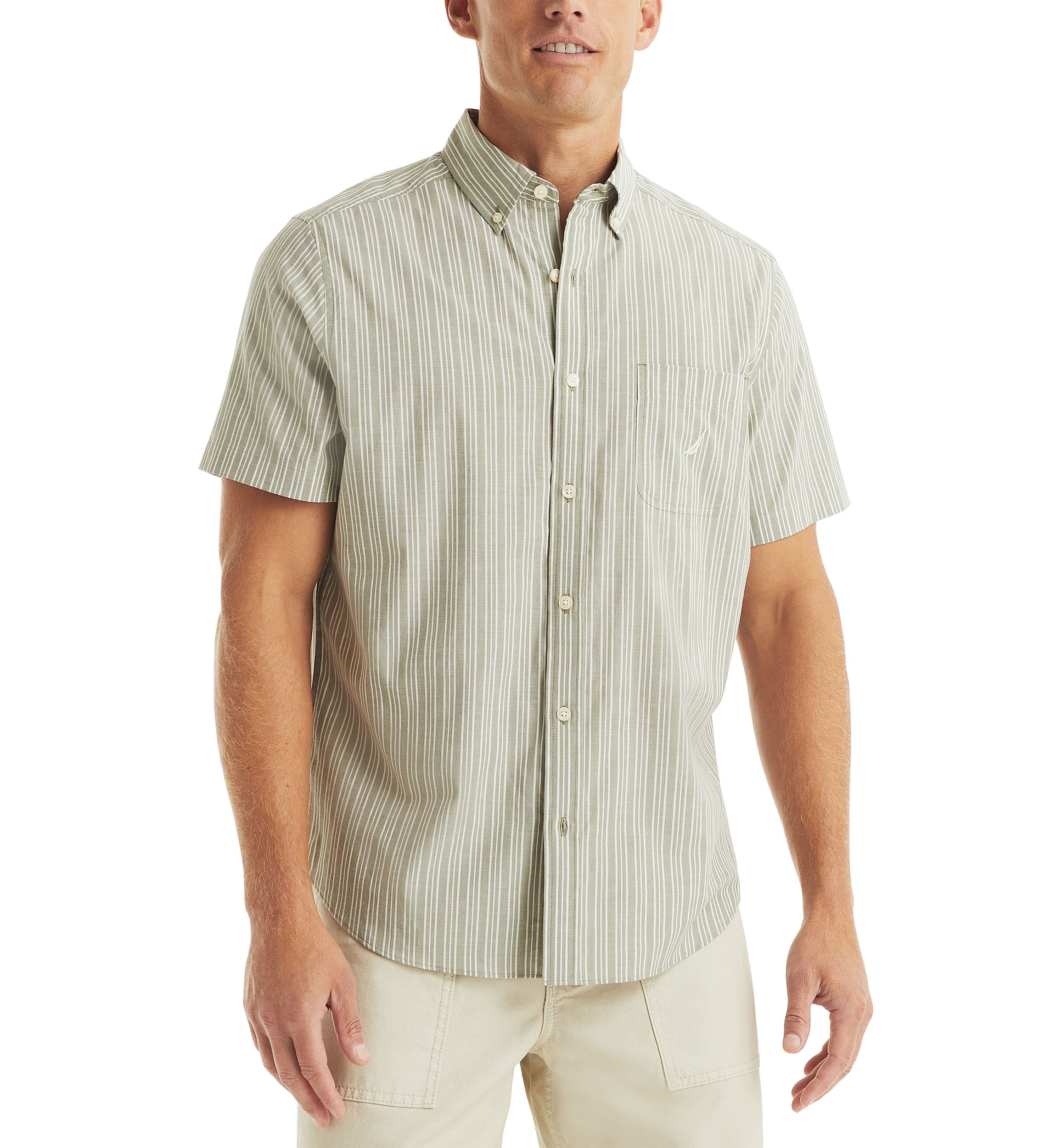 Striped Short Sleeve Shirt