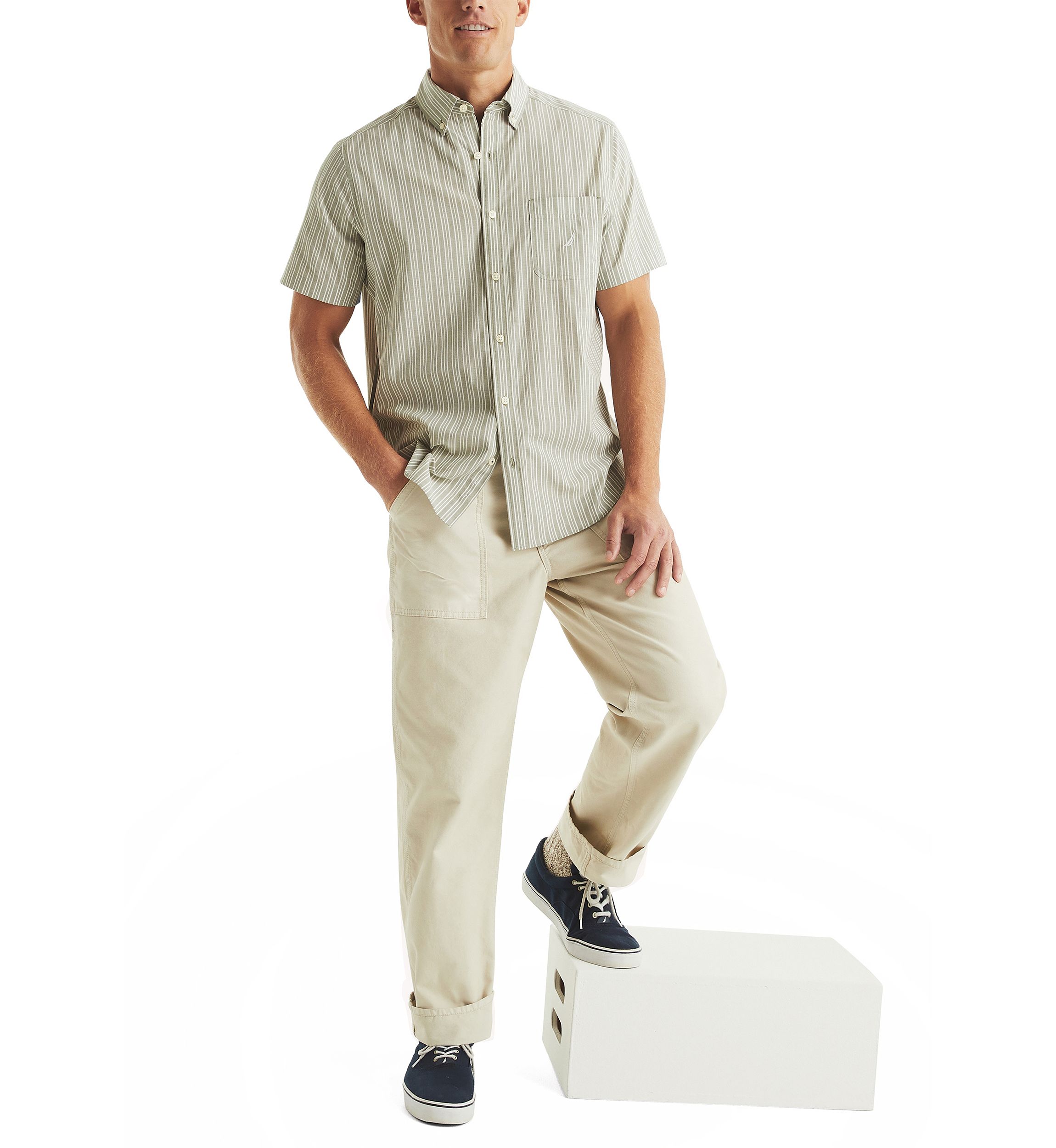 Striped Short Sleeve Shirt