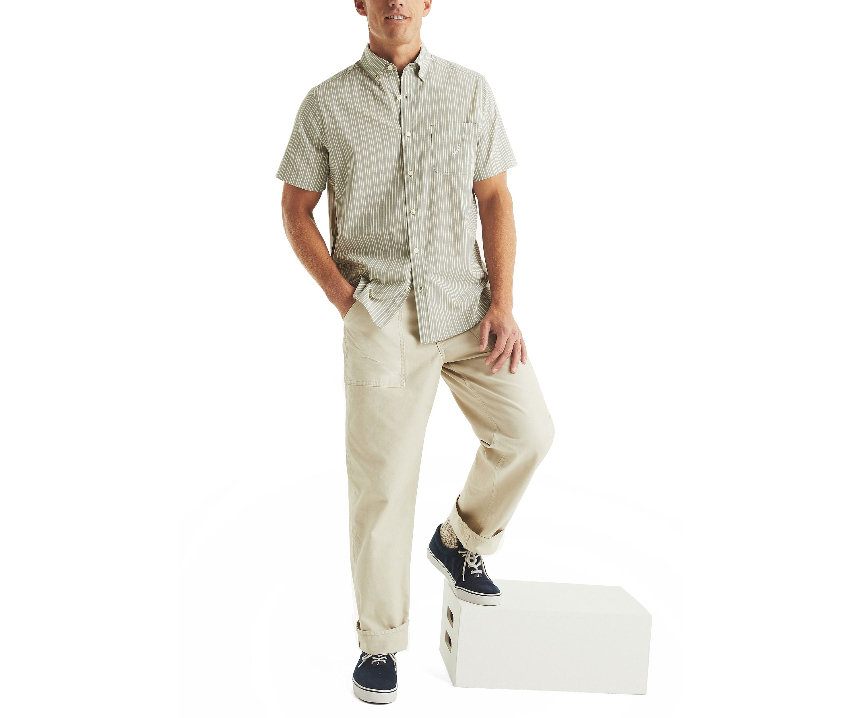 Striped Short Sleeve Shirt