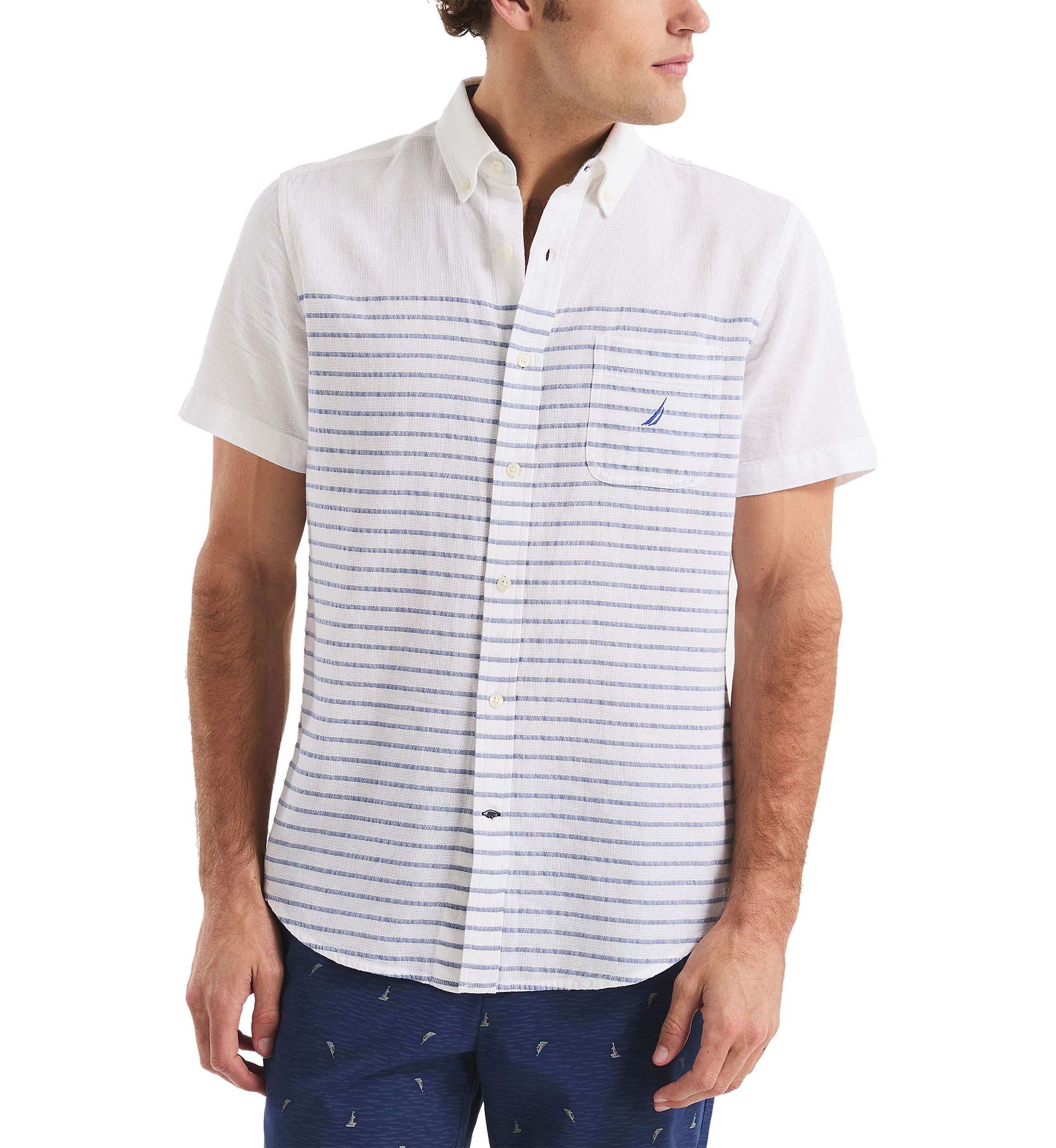 Striped Short Sleeve Shirt