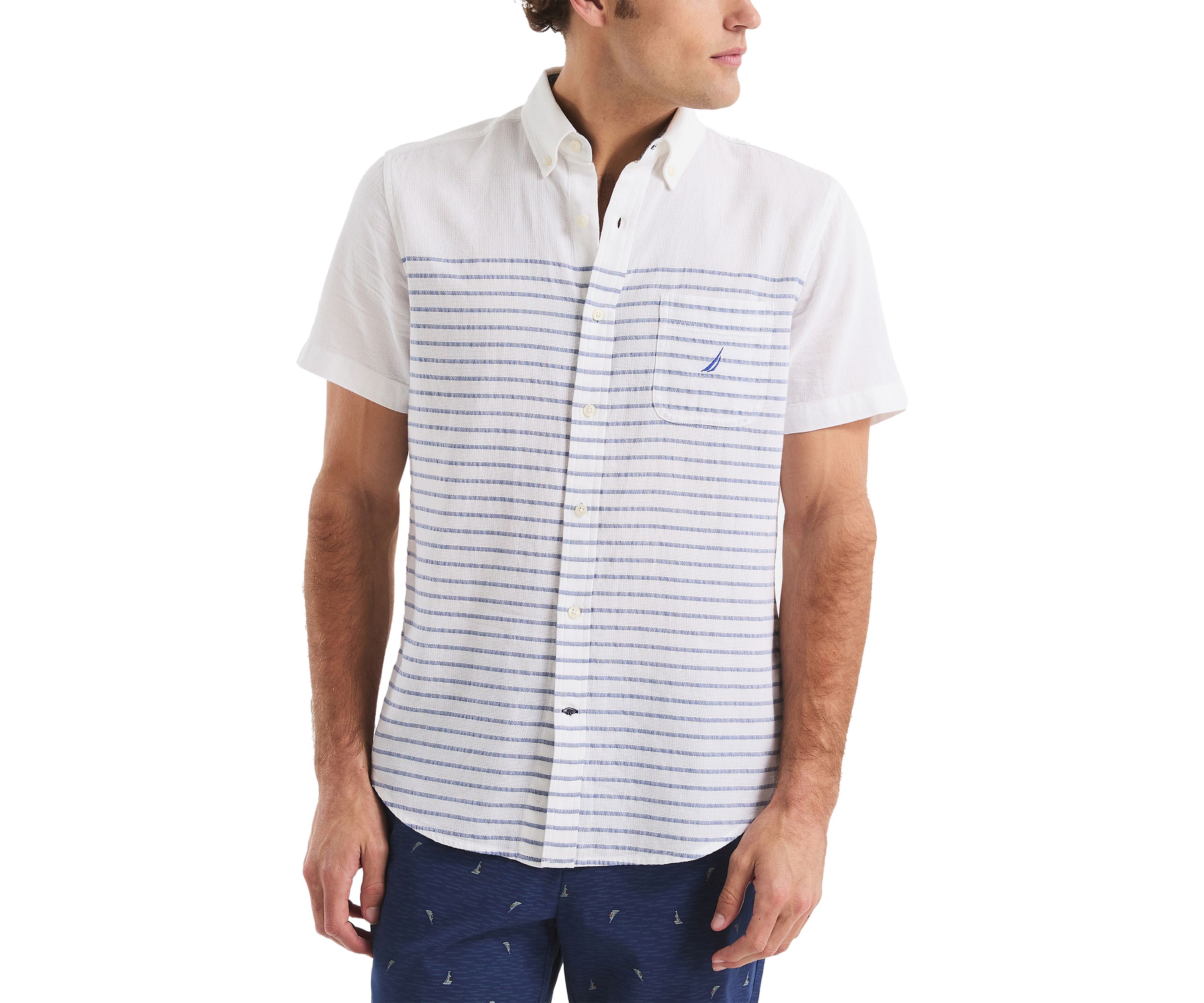 Striped Short Sleeve Shirt