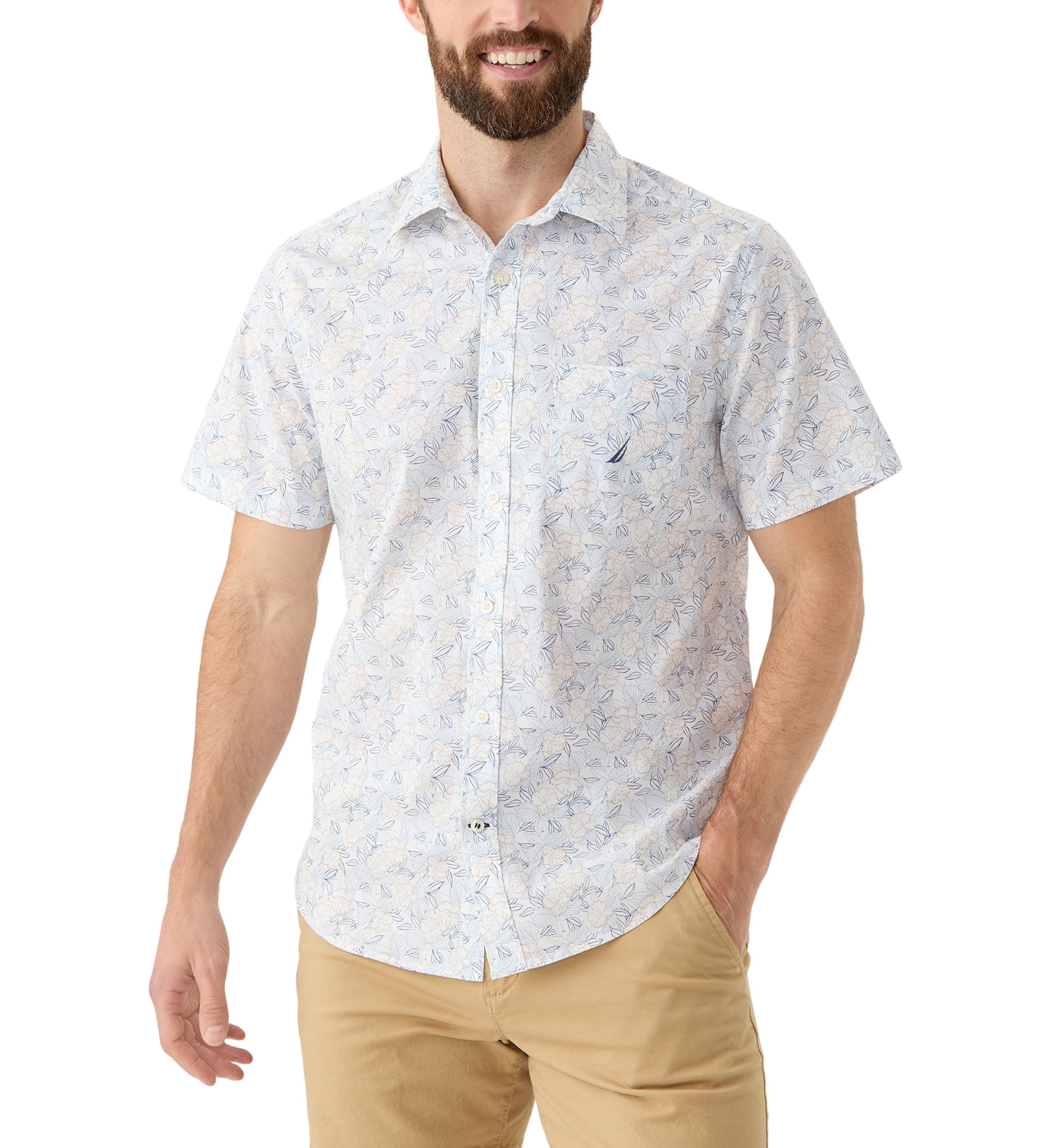 Printed Short-Sleeve Shirt