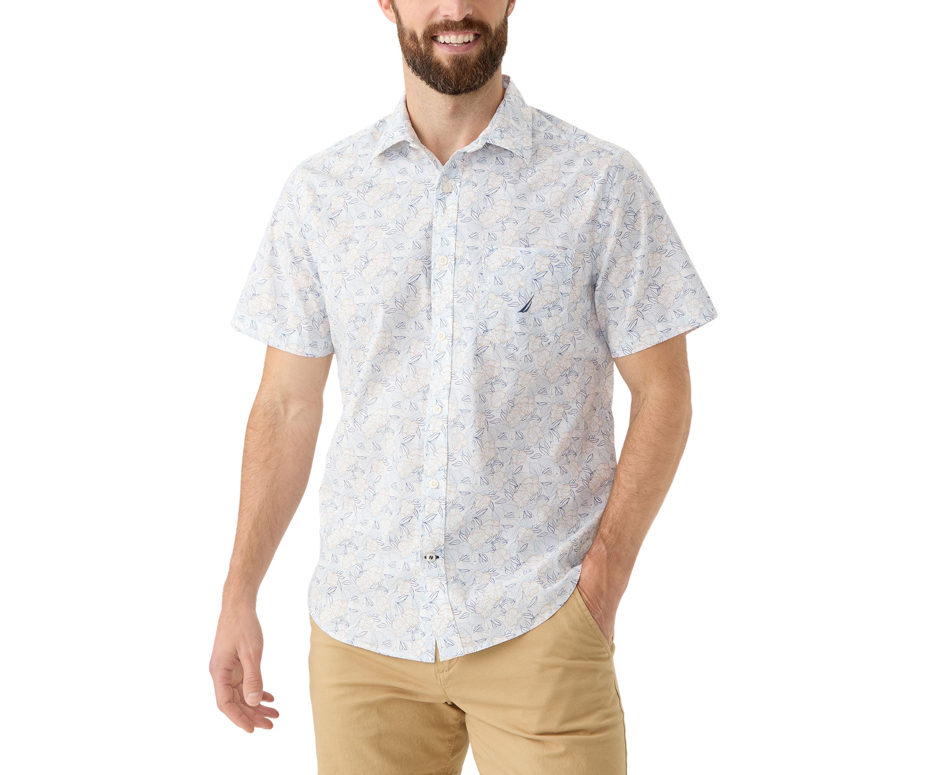 Printed Short-Sleeve Shirt