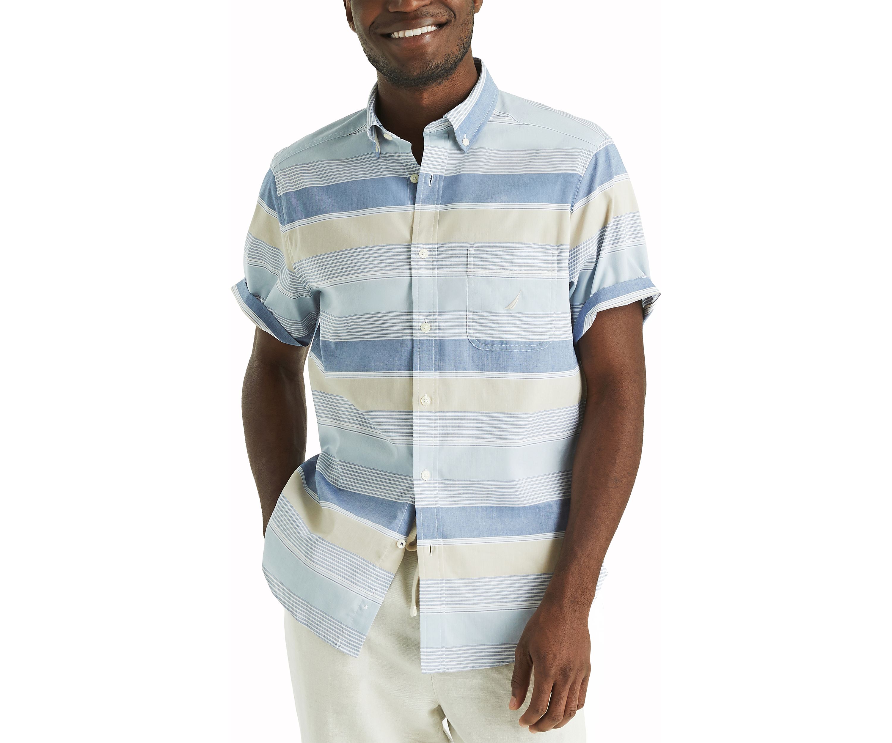 Striped Short-Sleeve Shirt