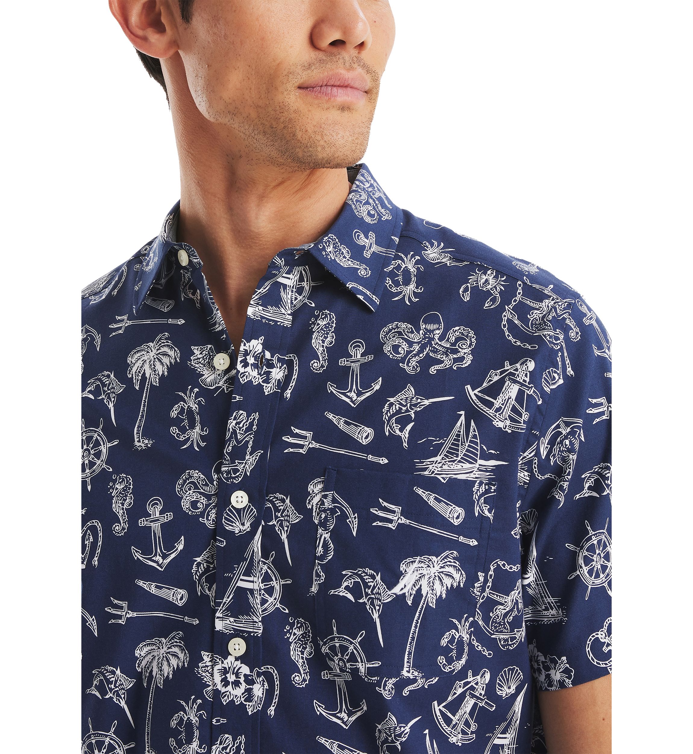 Printed Short-Sleeve Shirt