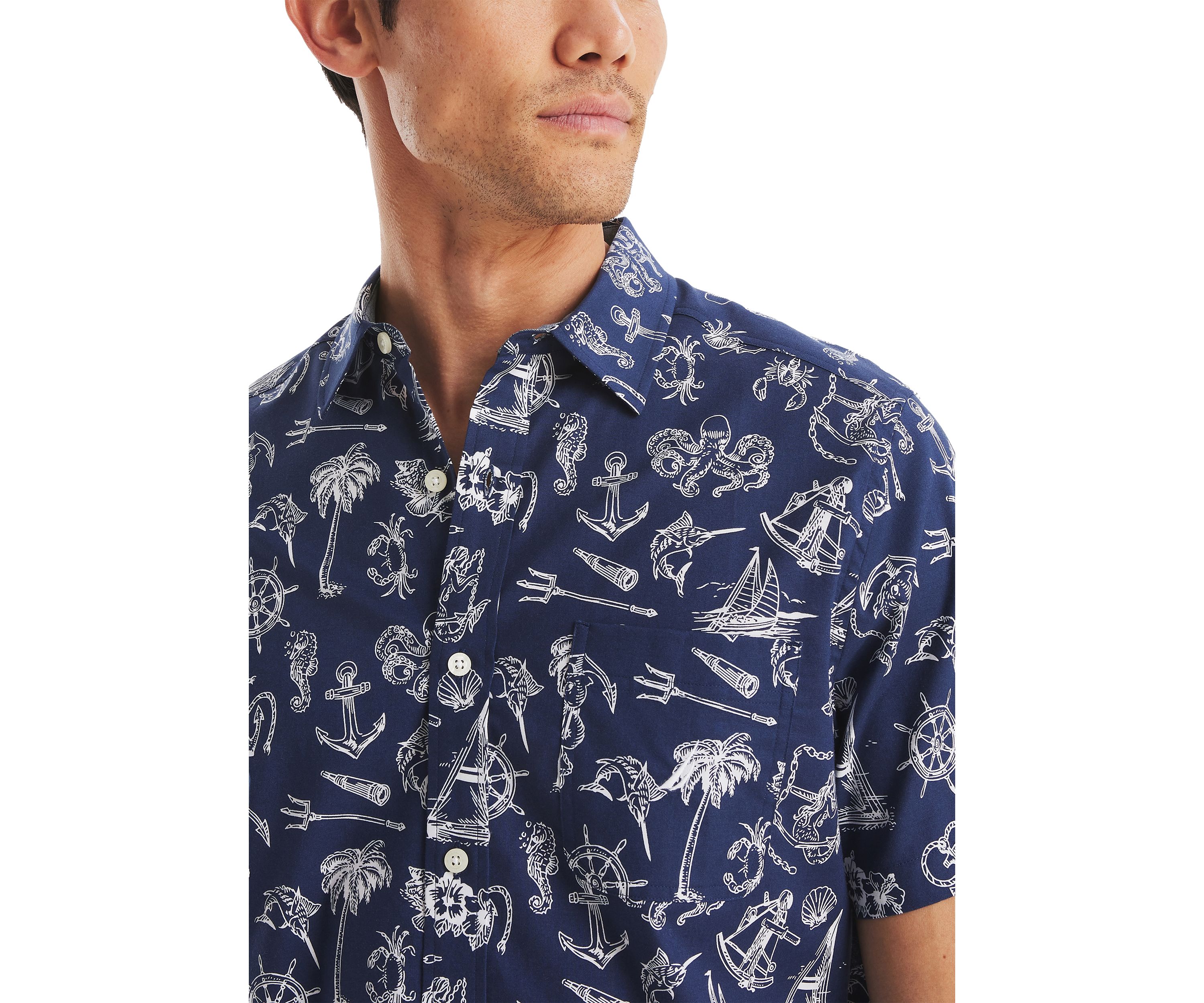 Printed Short-Sleeve Shirt