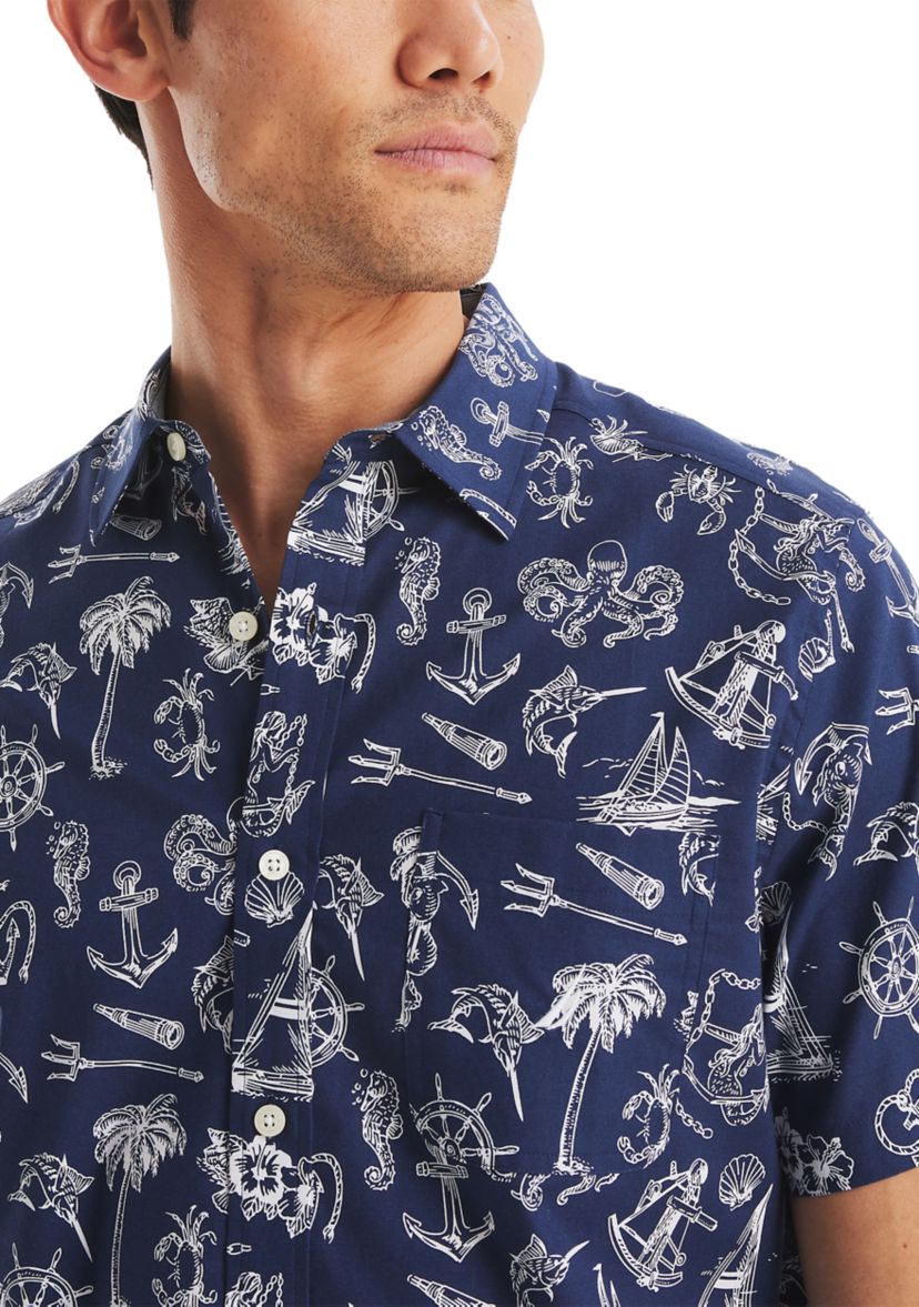 Printed Short-Sleeve Shirt