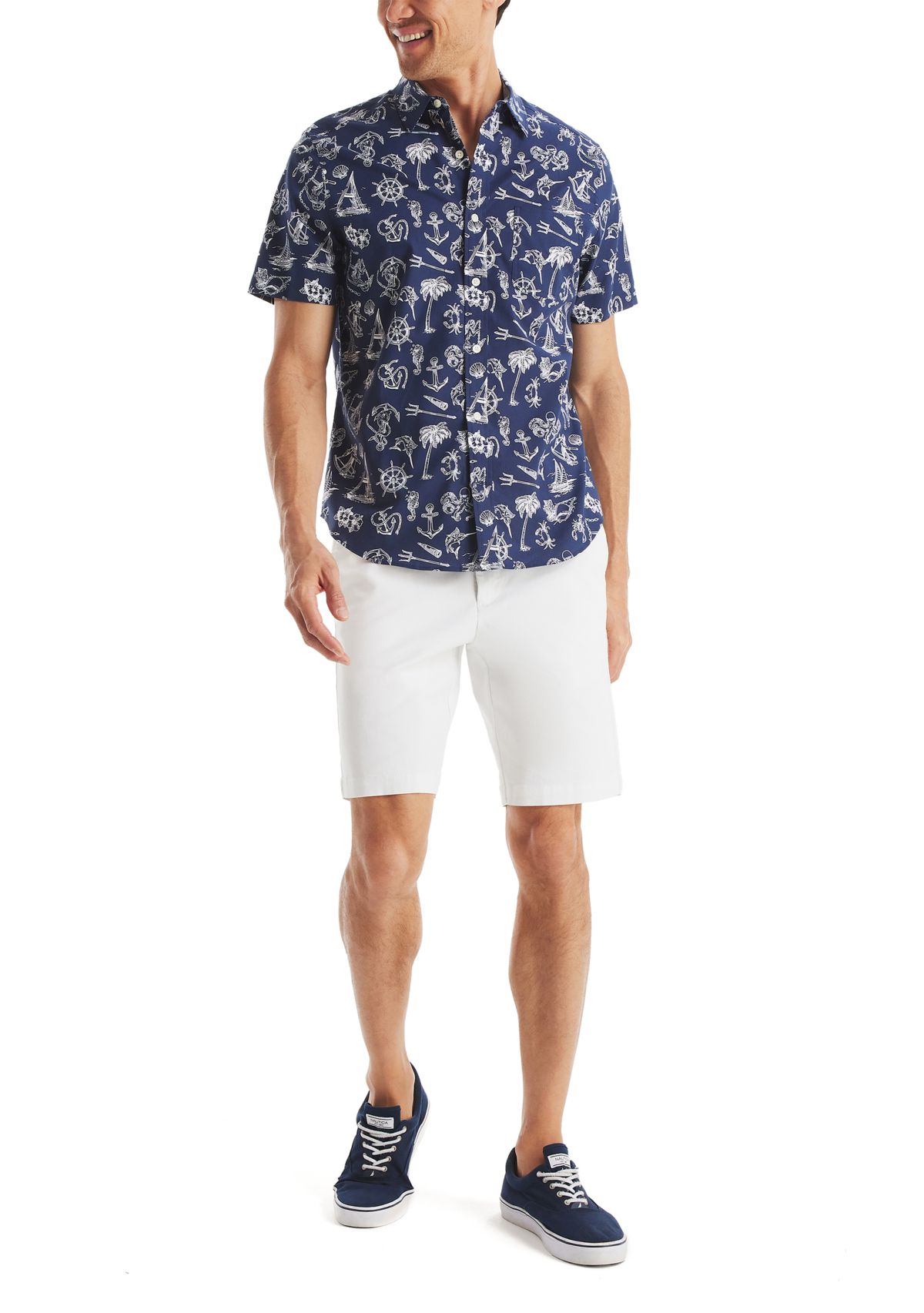 Printed Short-Sleeve Shirt