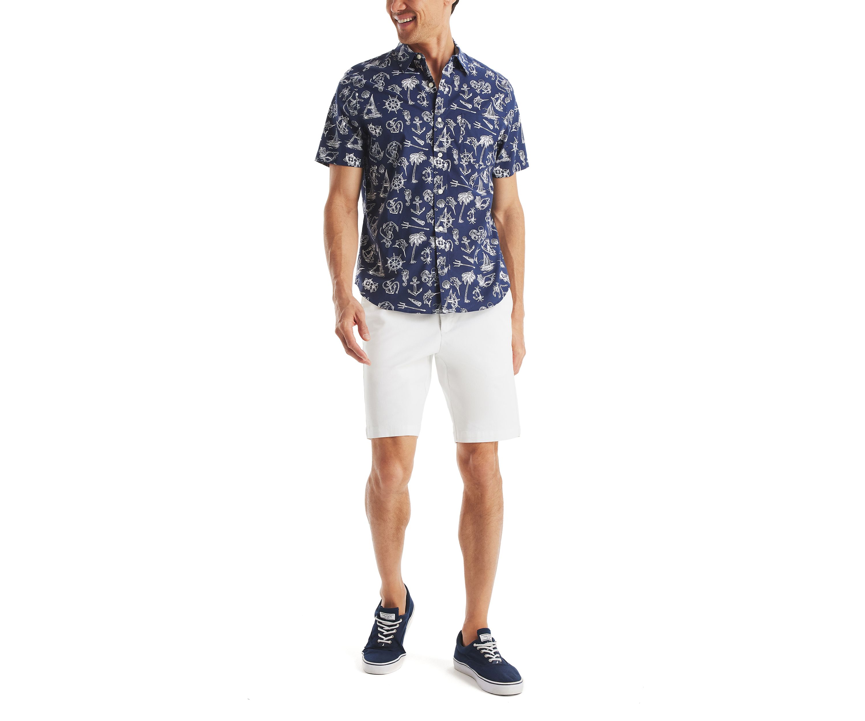 Printed Short-Sleeve Shirt