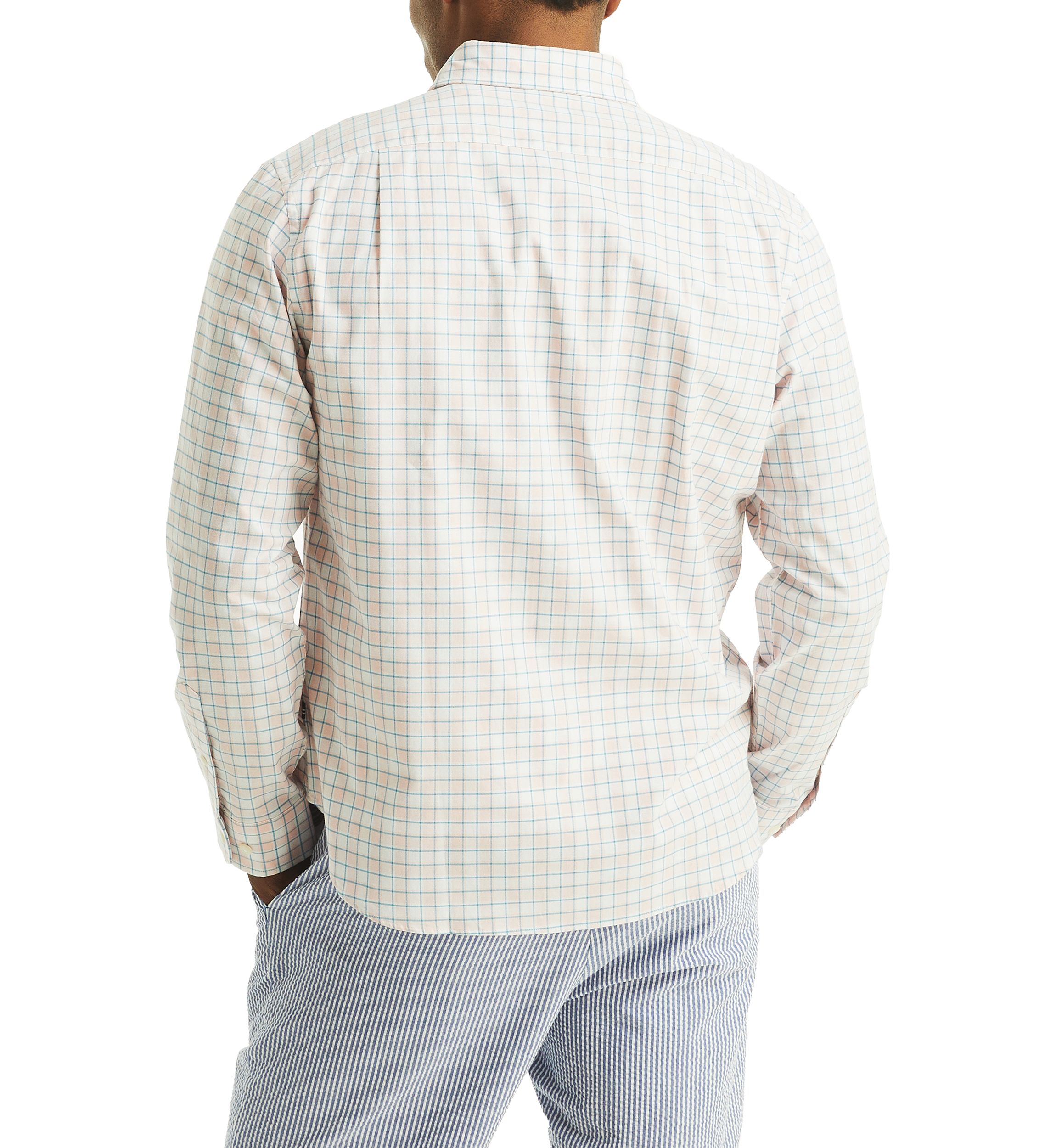 Mens Plaid Oxford Shirt