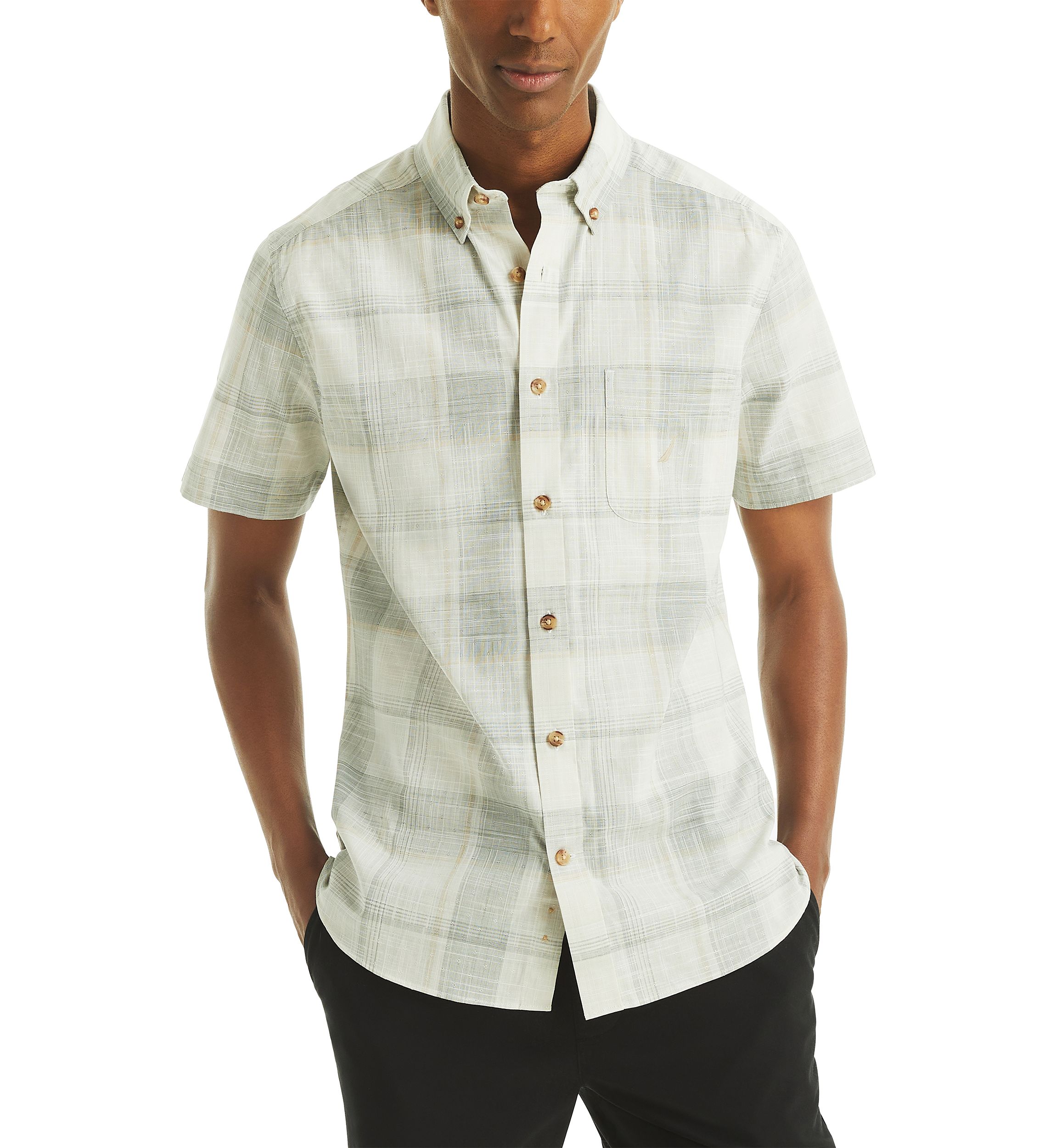 Plaid Short Sleeve Shirt