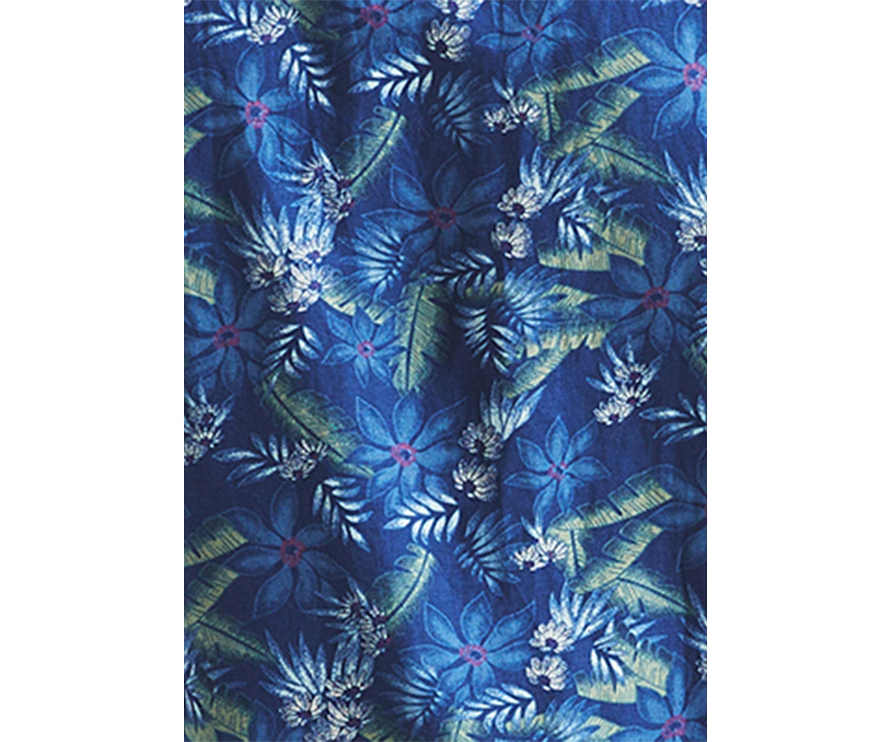 Printed Short-Sleeve Camp Shirt
