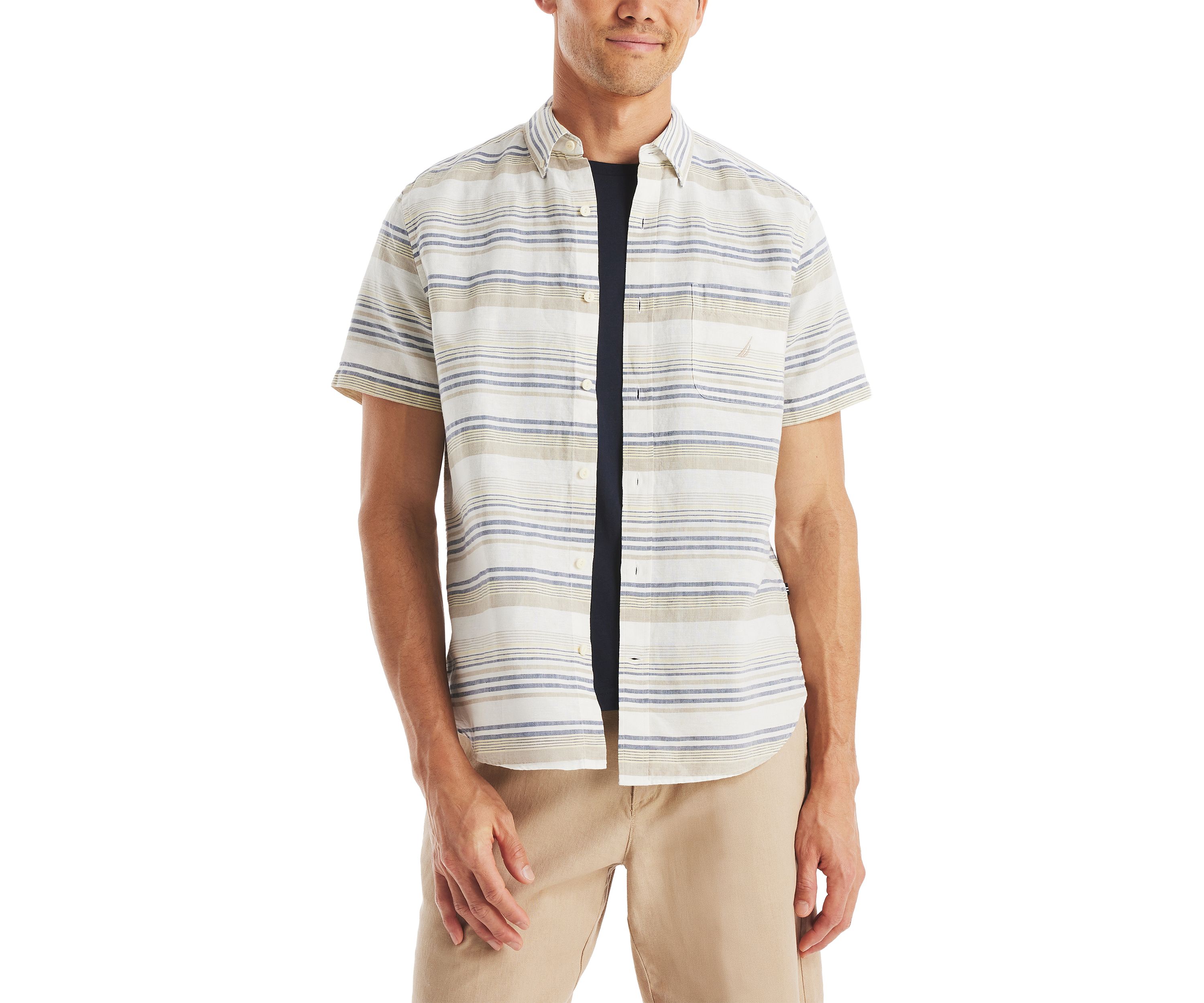 Striped Short Sleeve Shirt