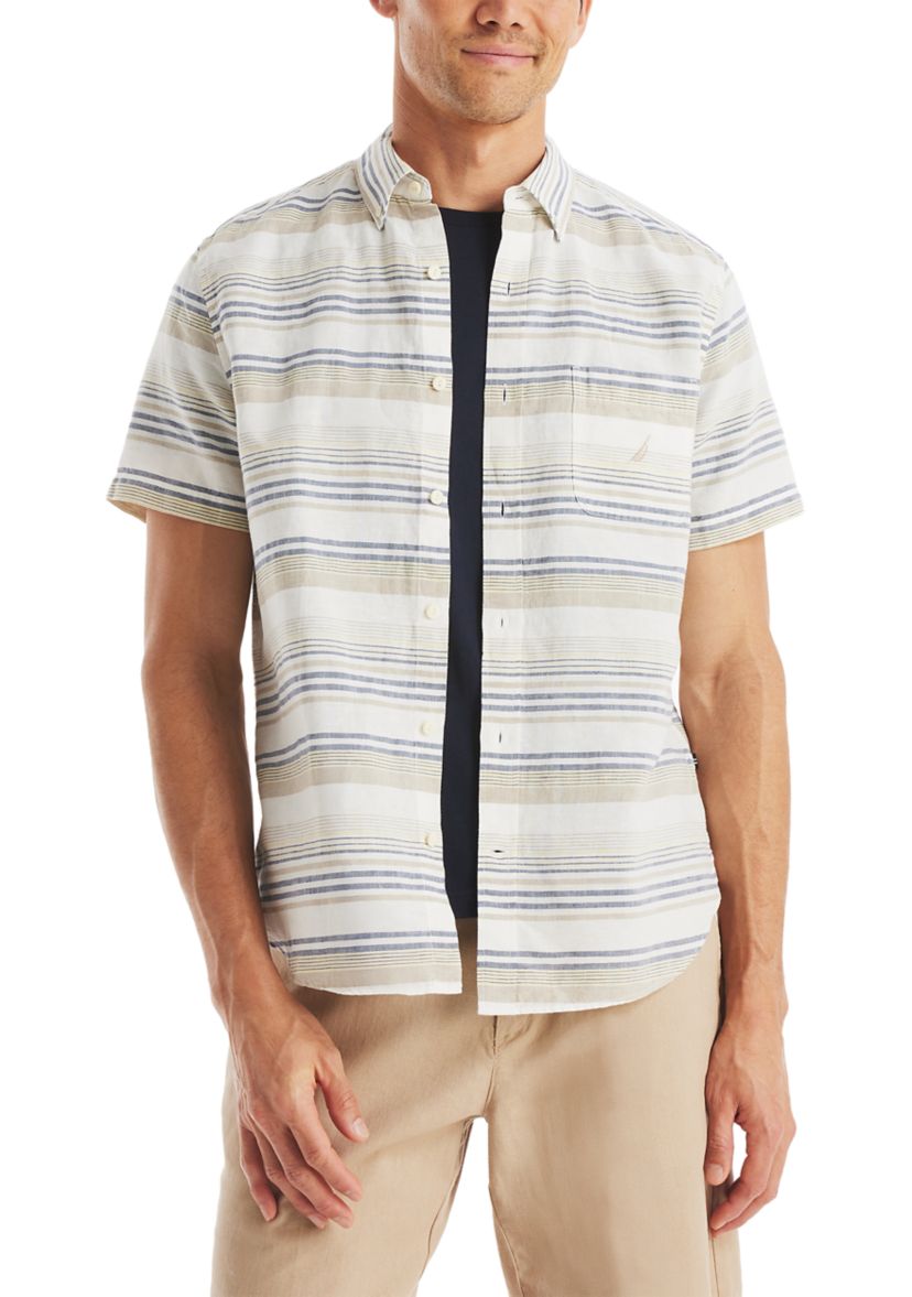 Striped Short Sleeve Shirt