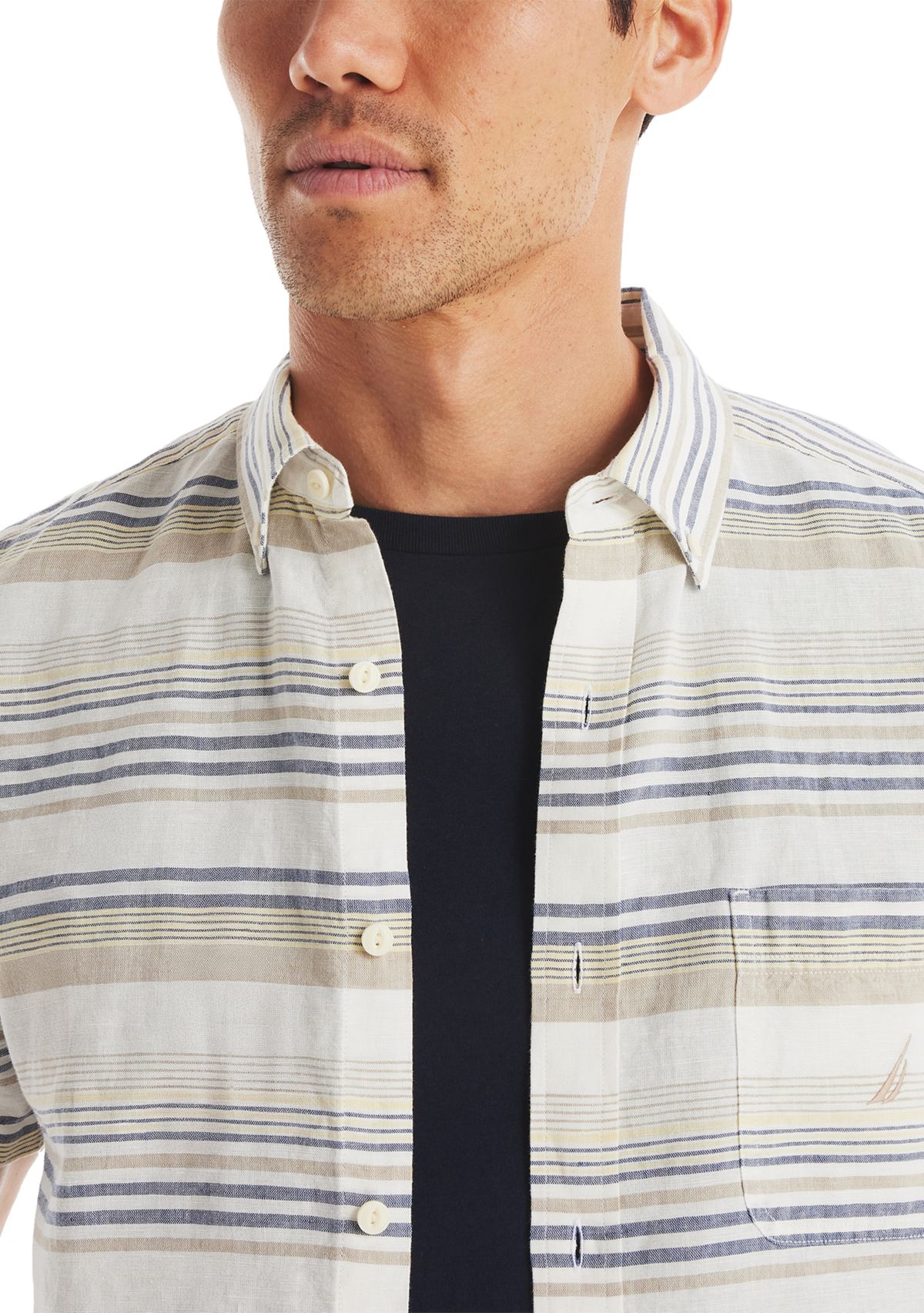Striped Short Sleeve Shirt
