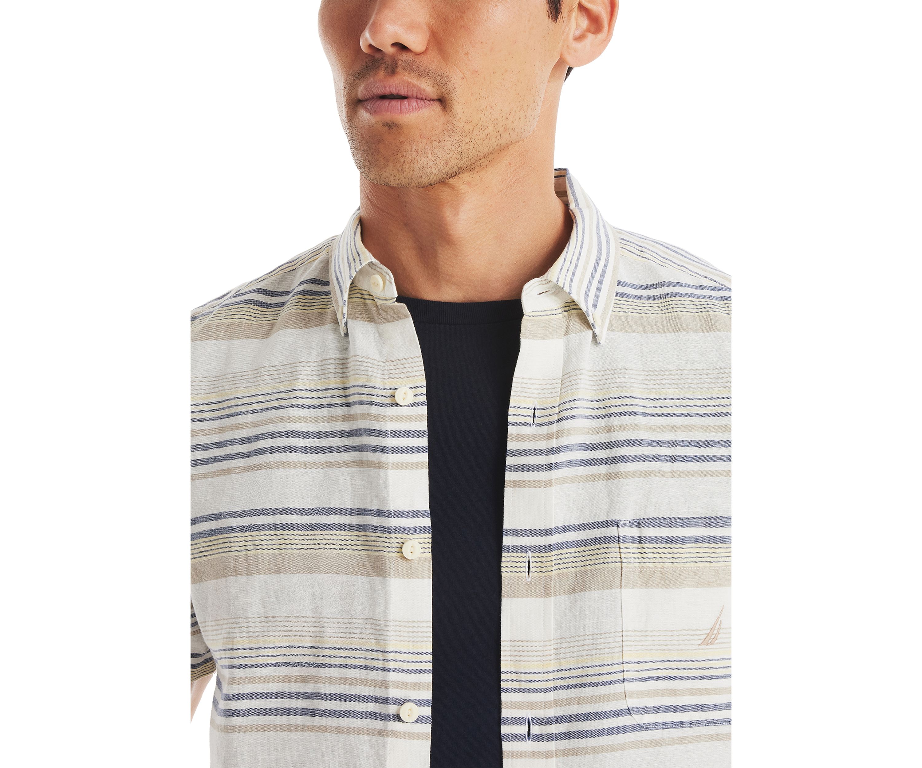 Striped Short Sleeve Shirt