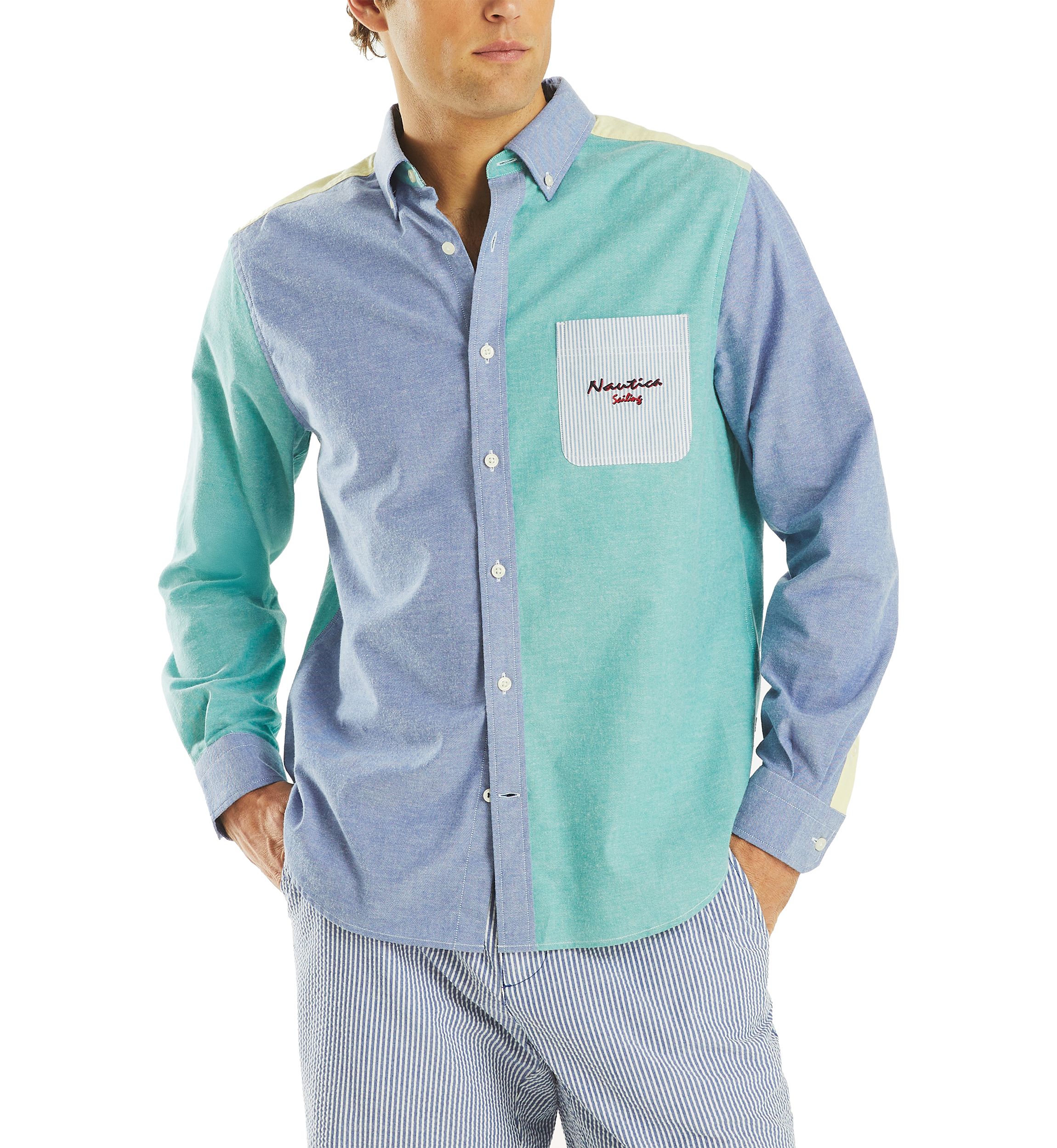 Mixed Oxford Shirt
